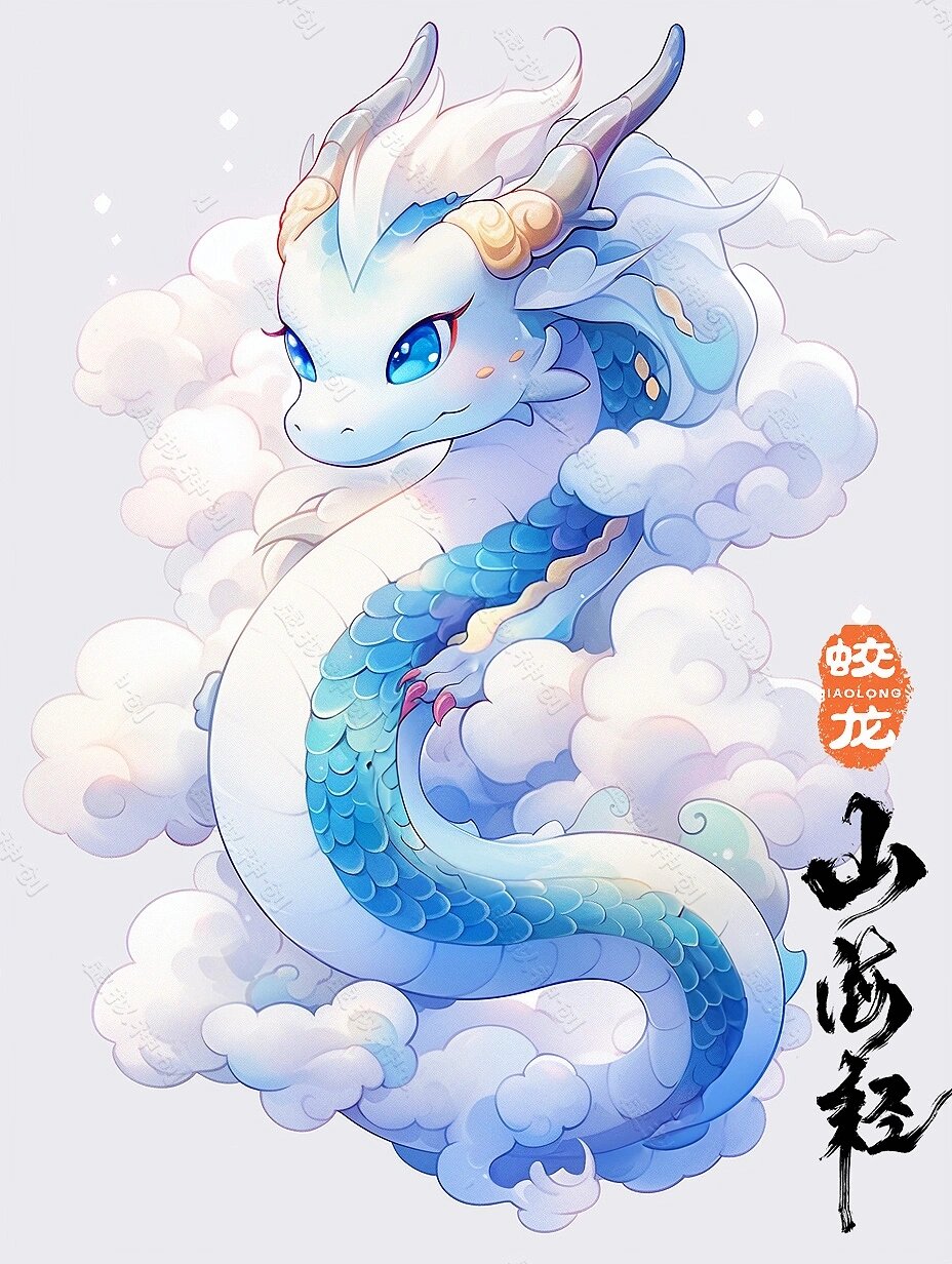 『蛟龙』山海经里可以兴风作浪的龙 【蛟龙】(幼年体) 蛟龙即蛟,是