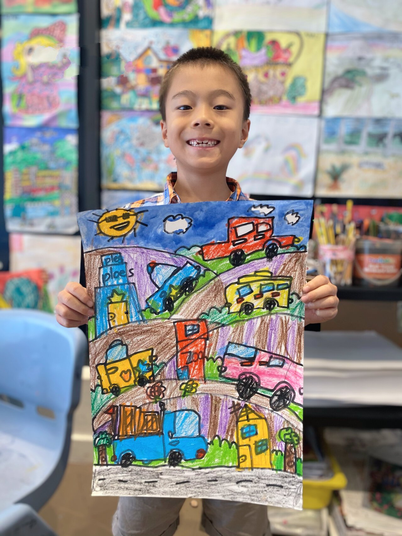 儿童画 幼儿创意美术 少儿绘画 3