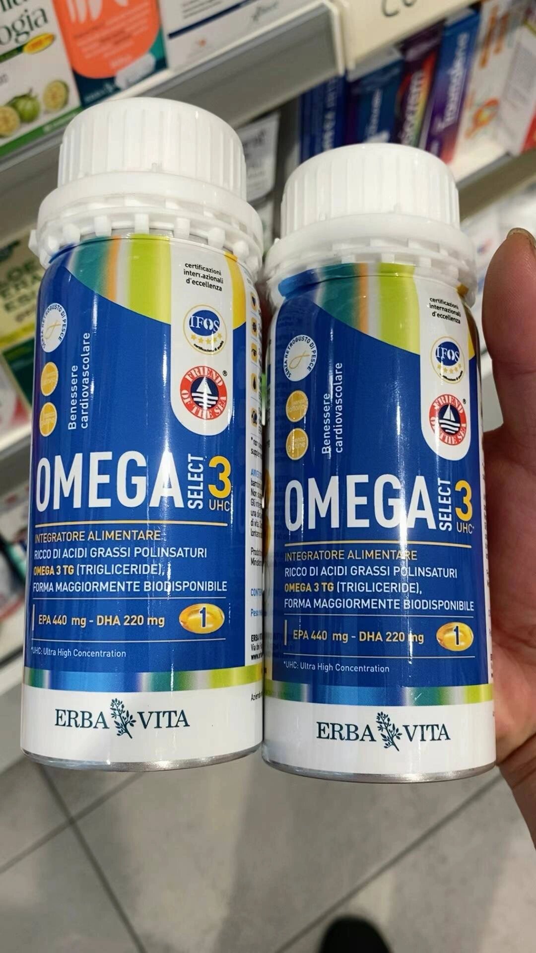 erba vita 意大利顶级鱼肝油 意大利9495erba vita 意大利顶级