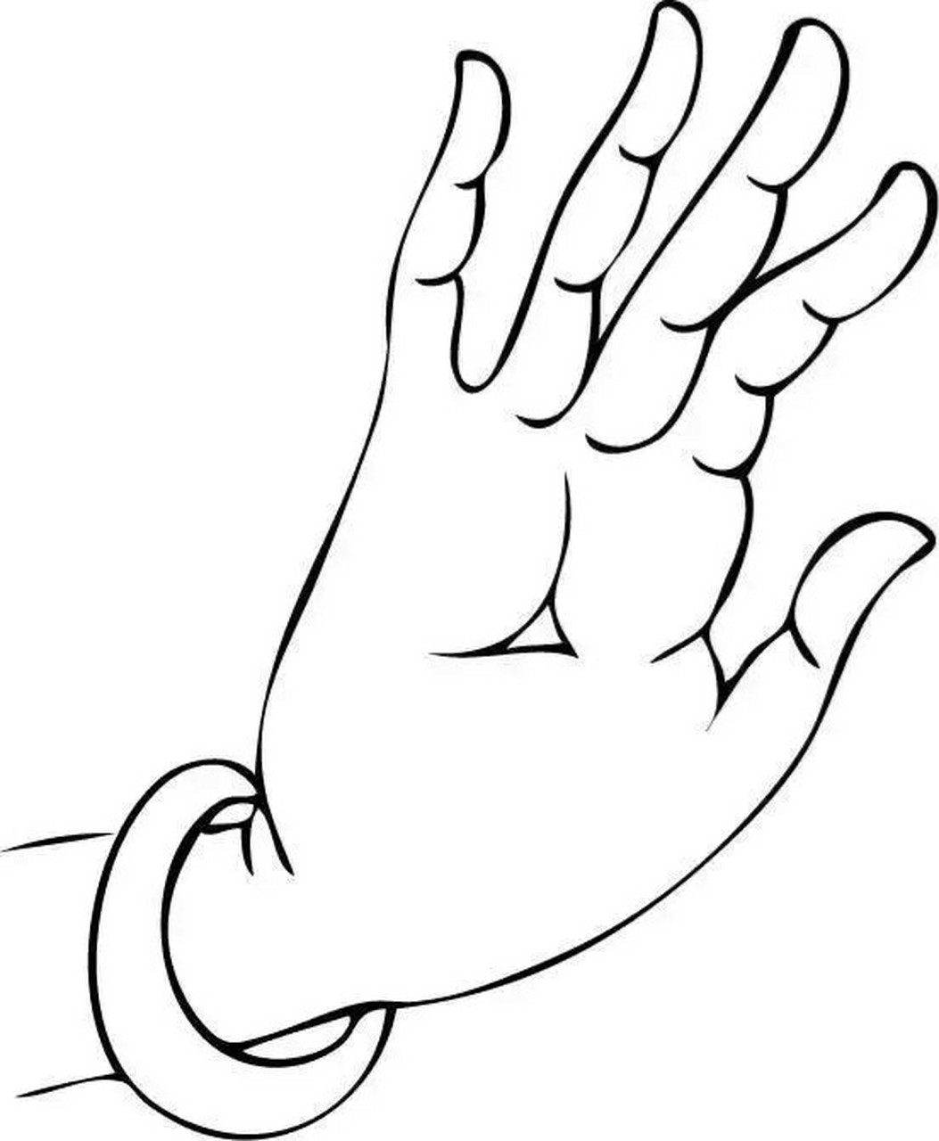 佛手画法 线,又可称为线条,可以进行造型训练,亦可作为艺术家表达情感