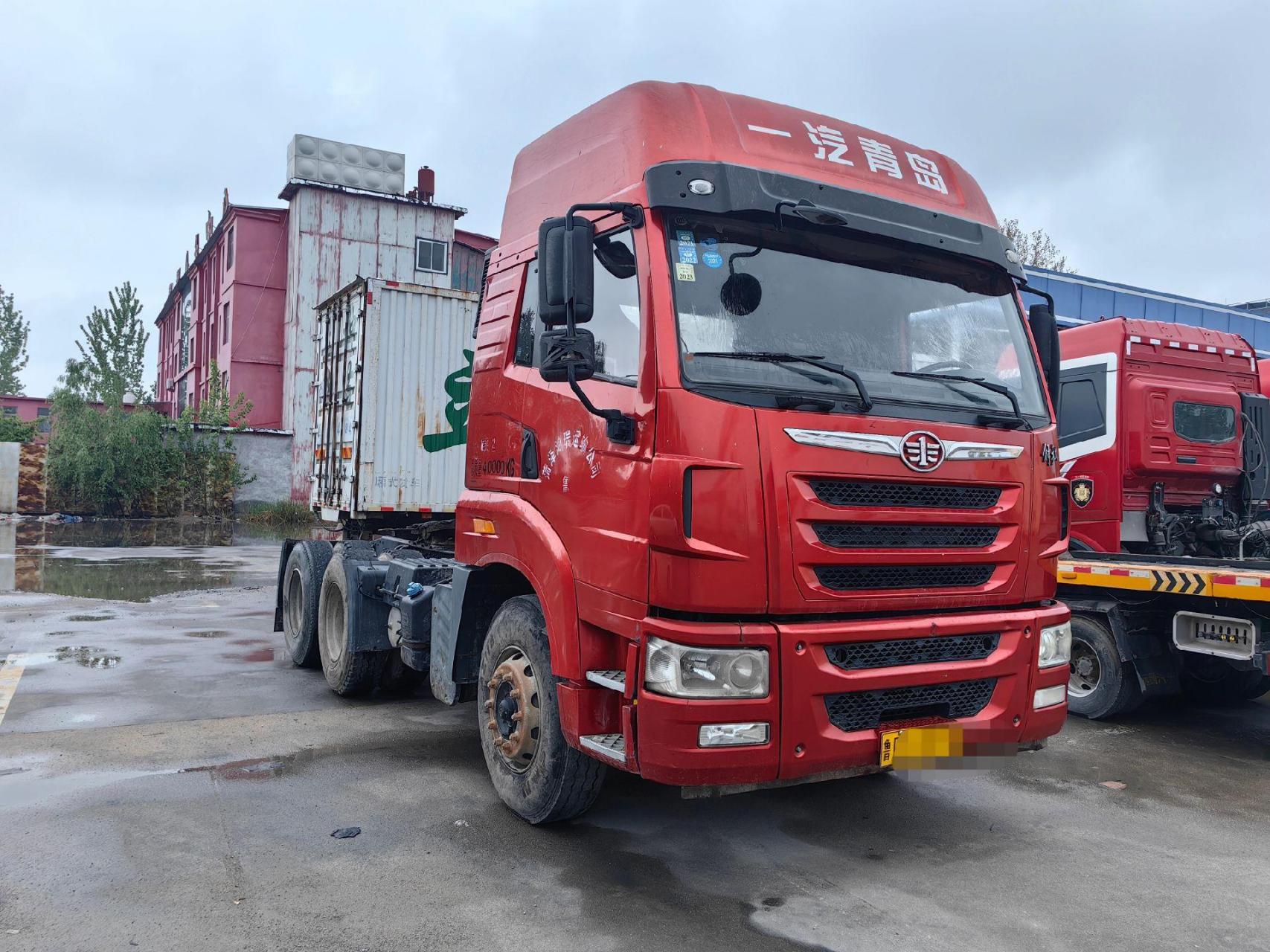 2019年3月,解放天v,潍柴430发动机,跑了29万公里,保险到期