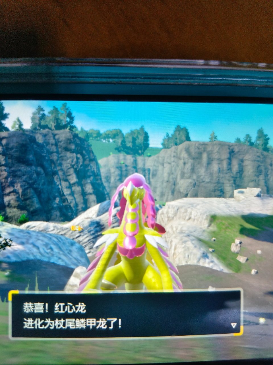 闪光心鳞宝 鳞甲龙 杖尾鳞甲龙 攻略 首先来到乐土荒地 做一个龙系