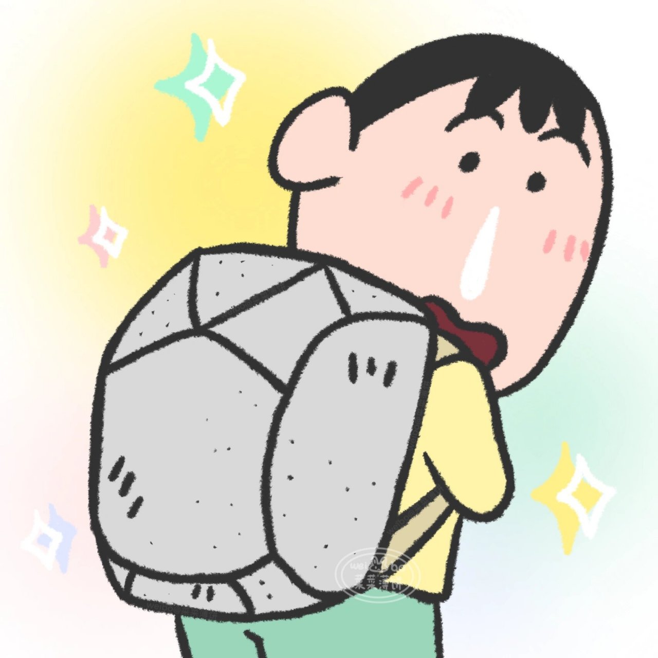 蜡笔小新|春日部防卫队头像 五黑头像来一波～ 07商用07二改07