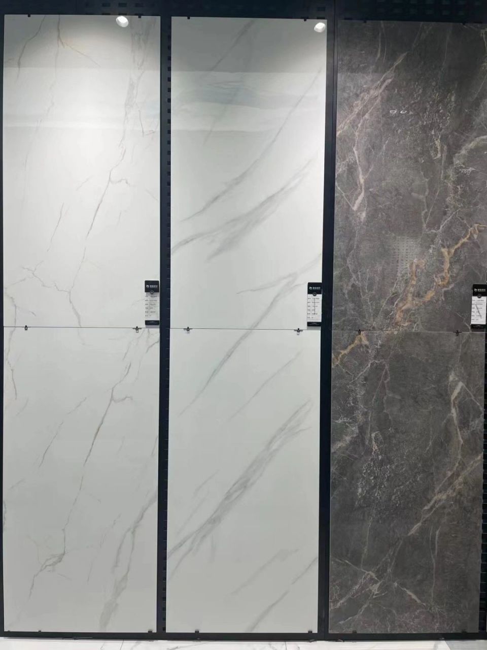金巴利瓷砖 金巴利瓷砖—爵士白 750*1500连纹通体大理石瓷砖 佛山