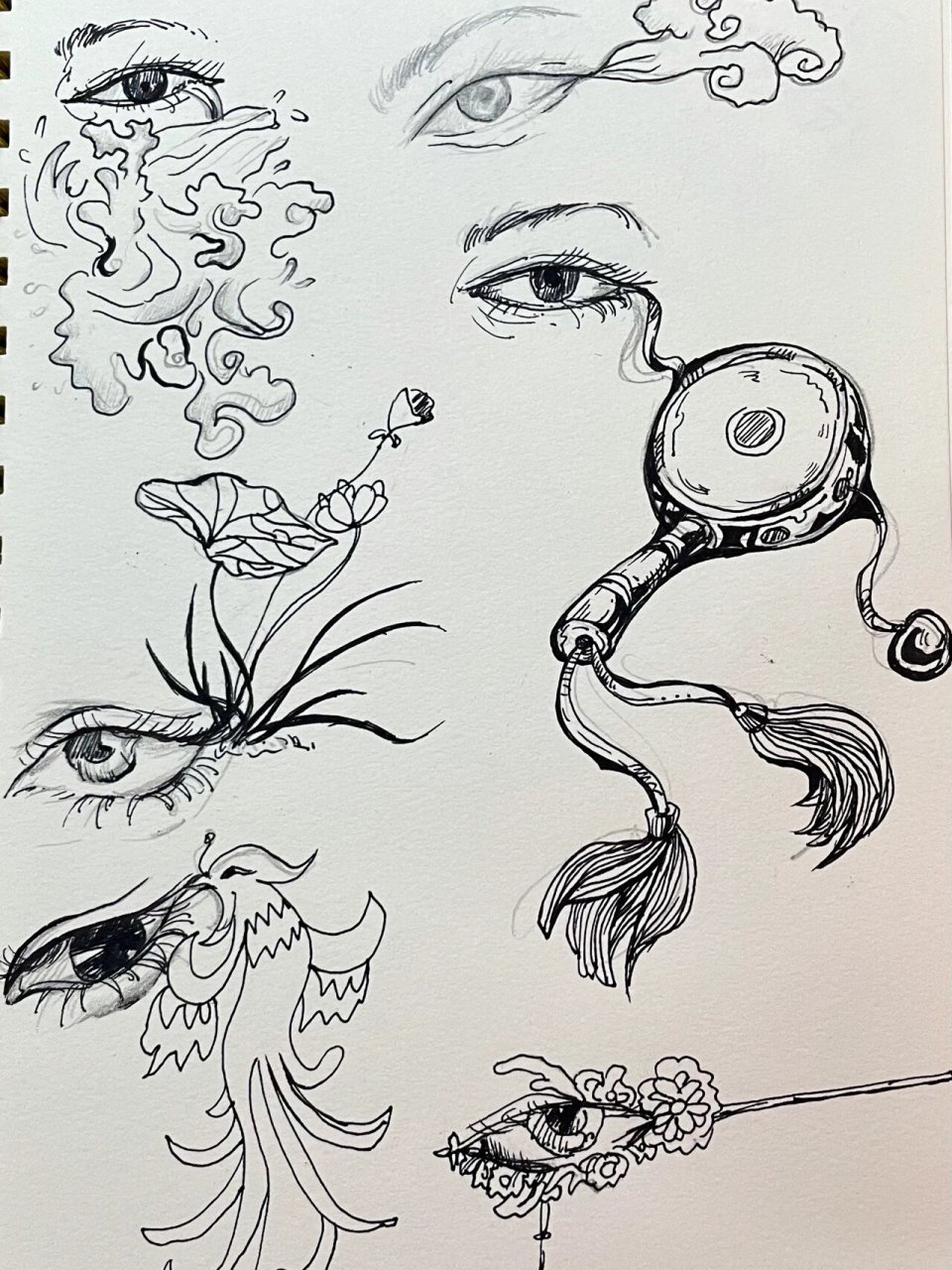 图形创意 眼睛98/异影/雨伞/正负形/装水的东西