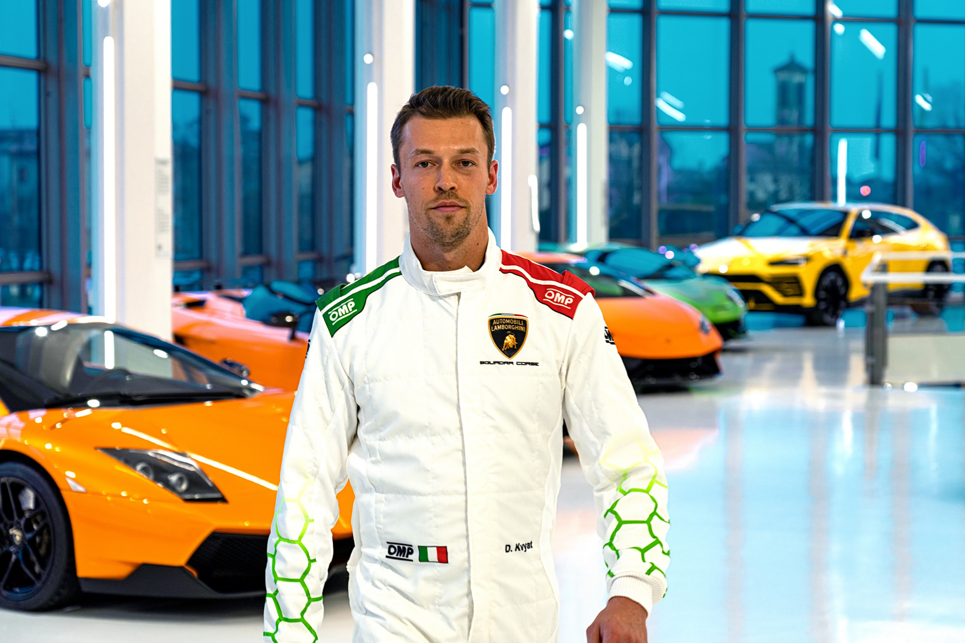 前f1车手丹尼尔·科维亚特成为兰博基尼的官方厂队车手,并将在2024年