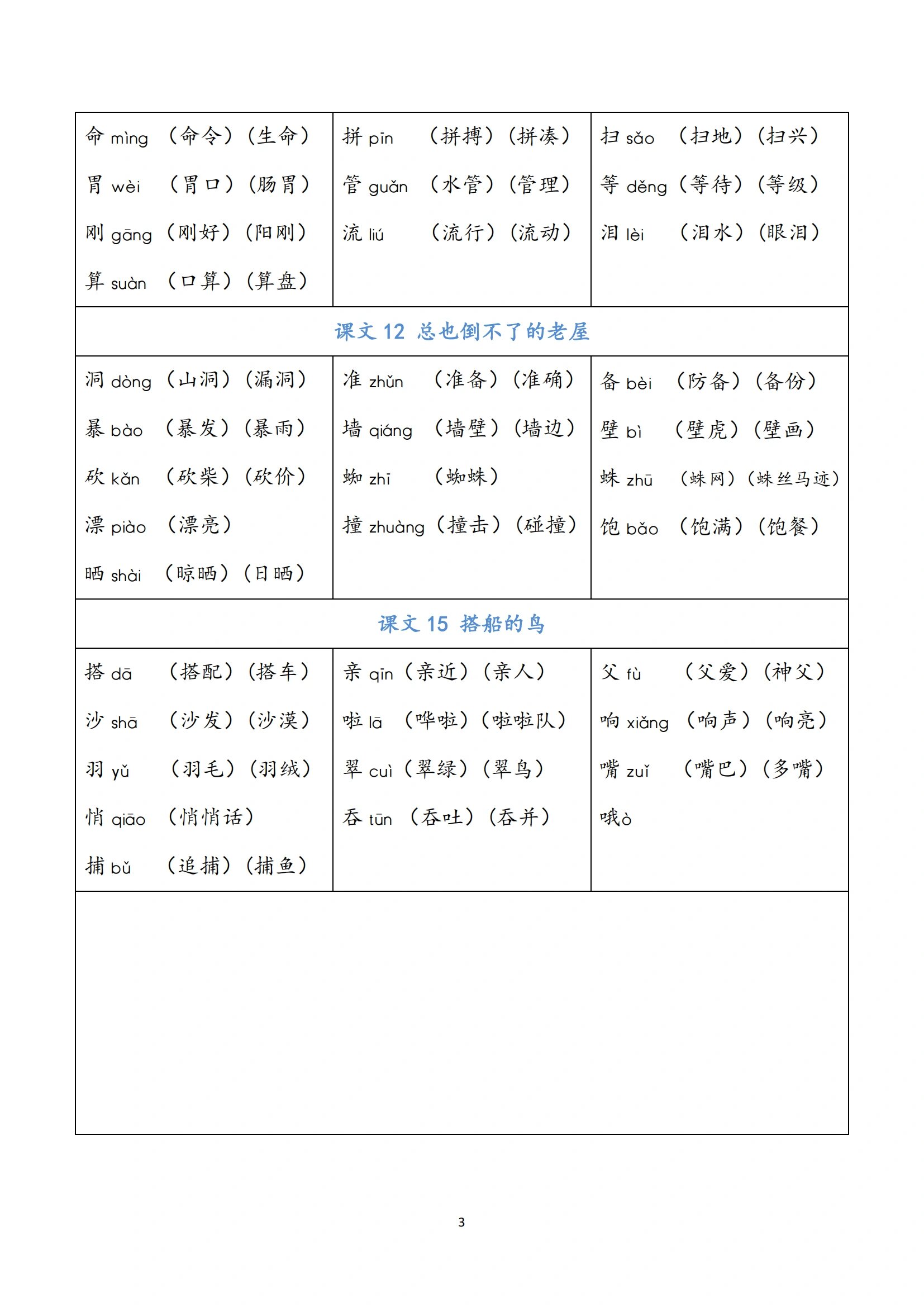 仔组词三声图片