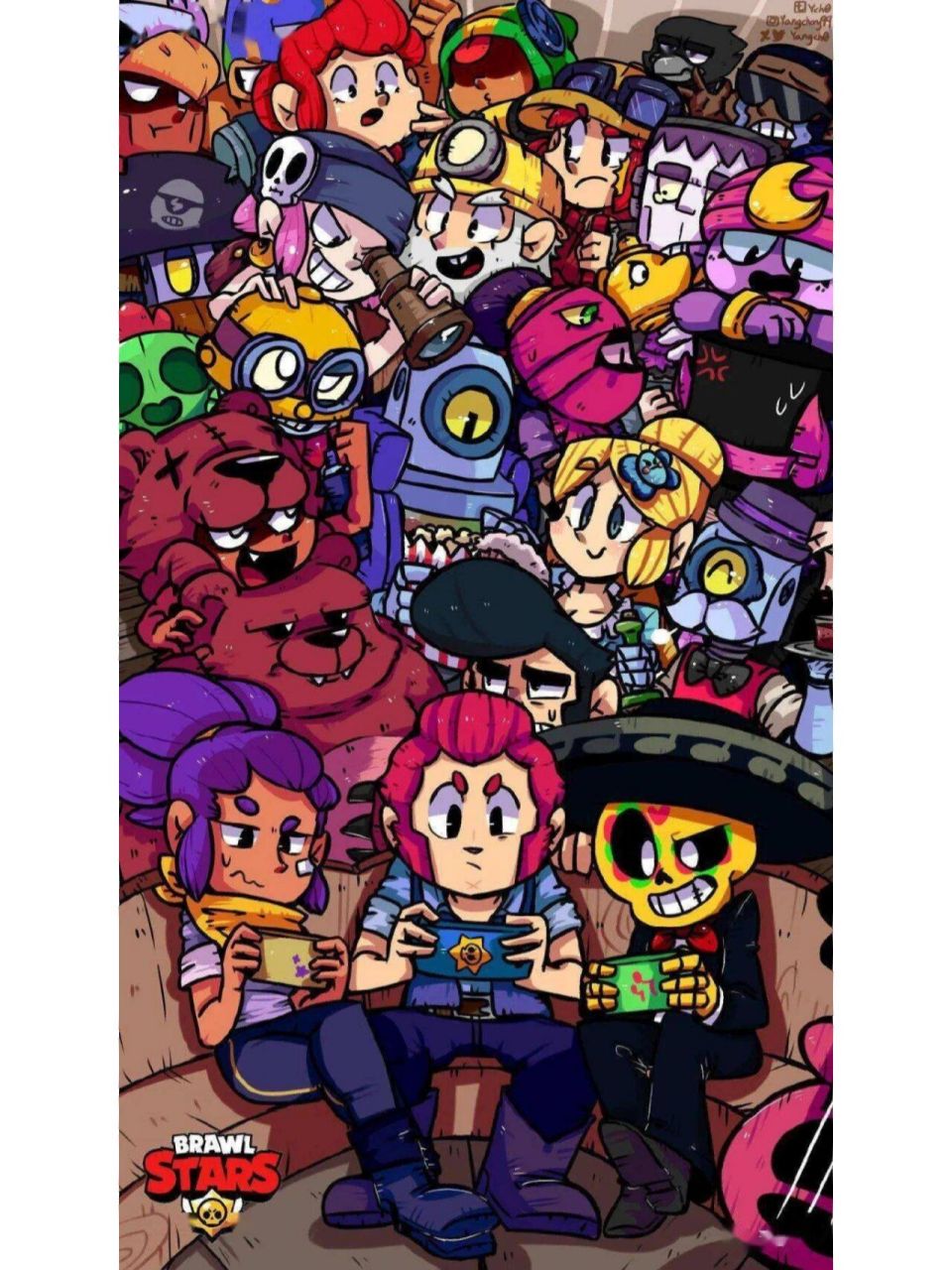 荒野乱斗人物大合集 荒野乱斗