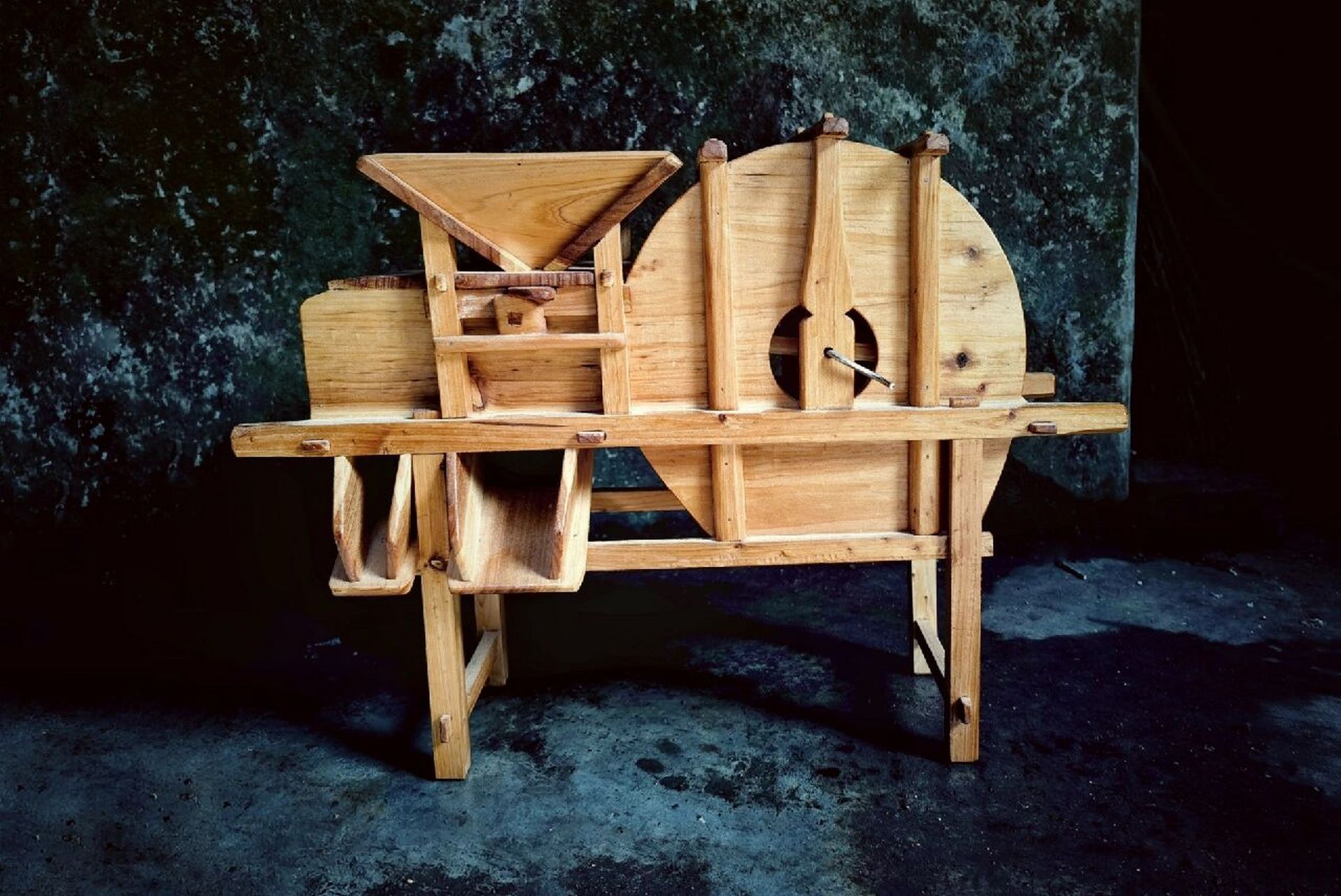 传统农具丨谷风车