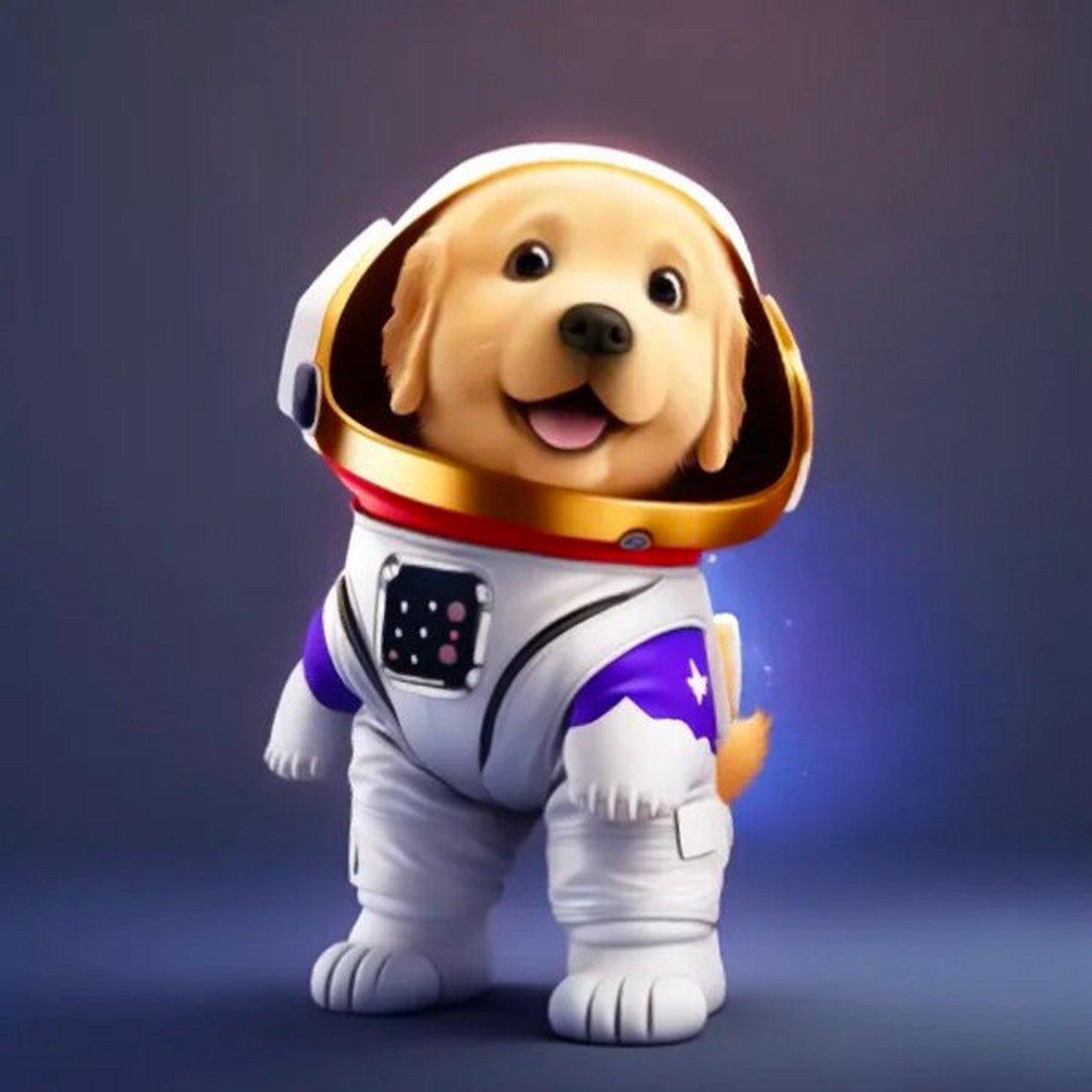 超可爱金毛宝宝头像