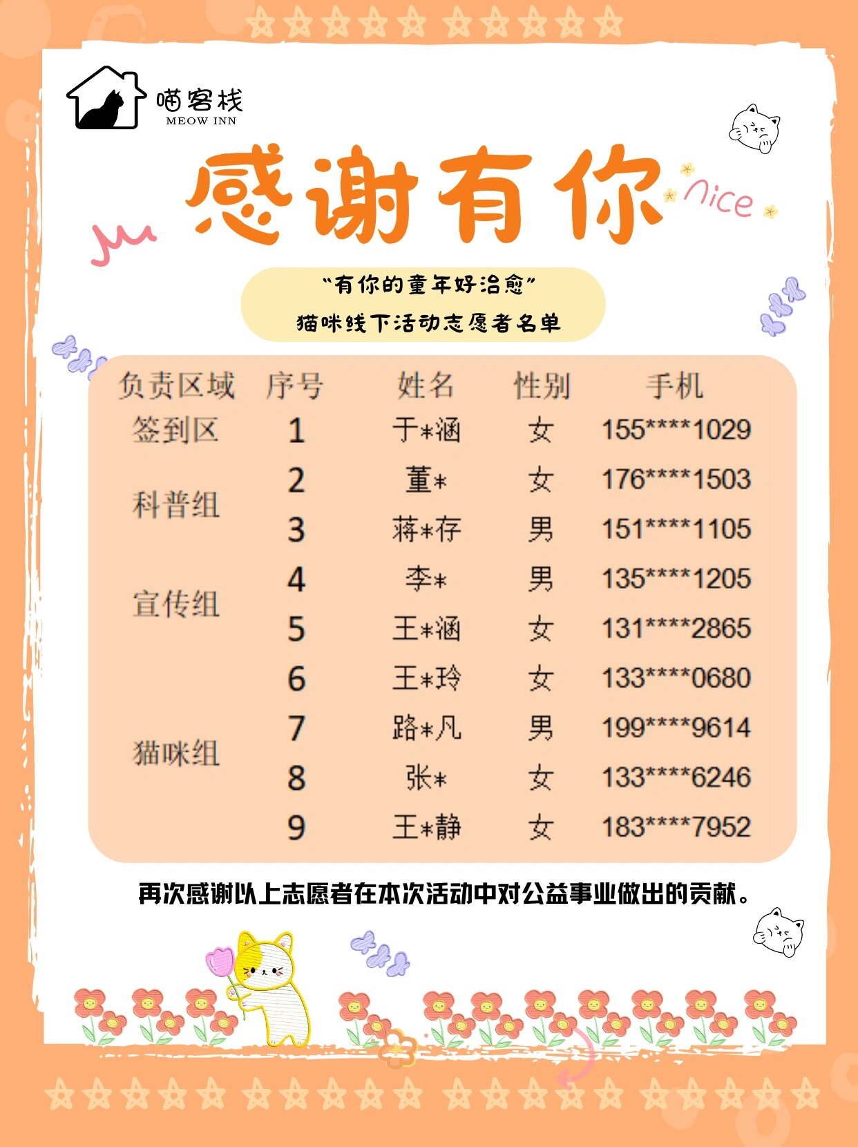 志愿活动取名创意名字