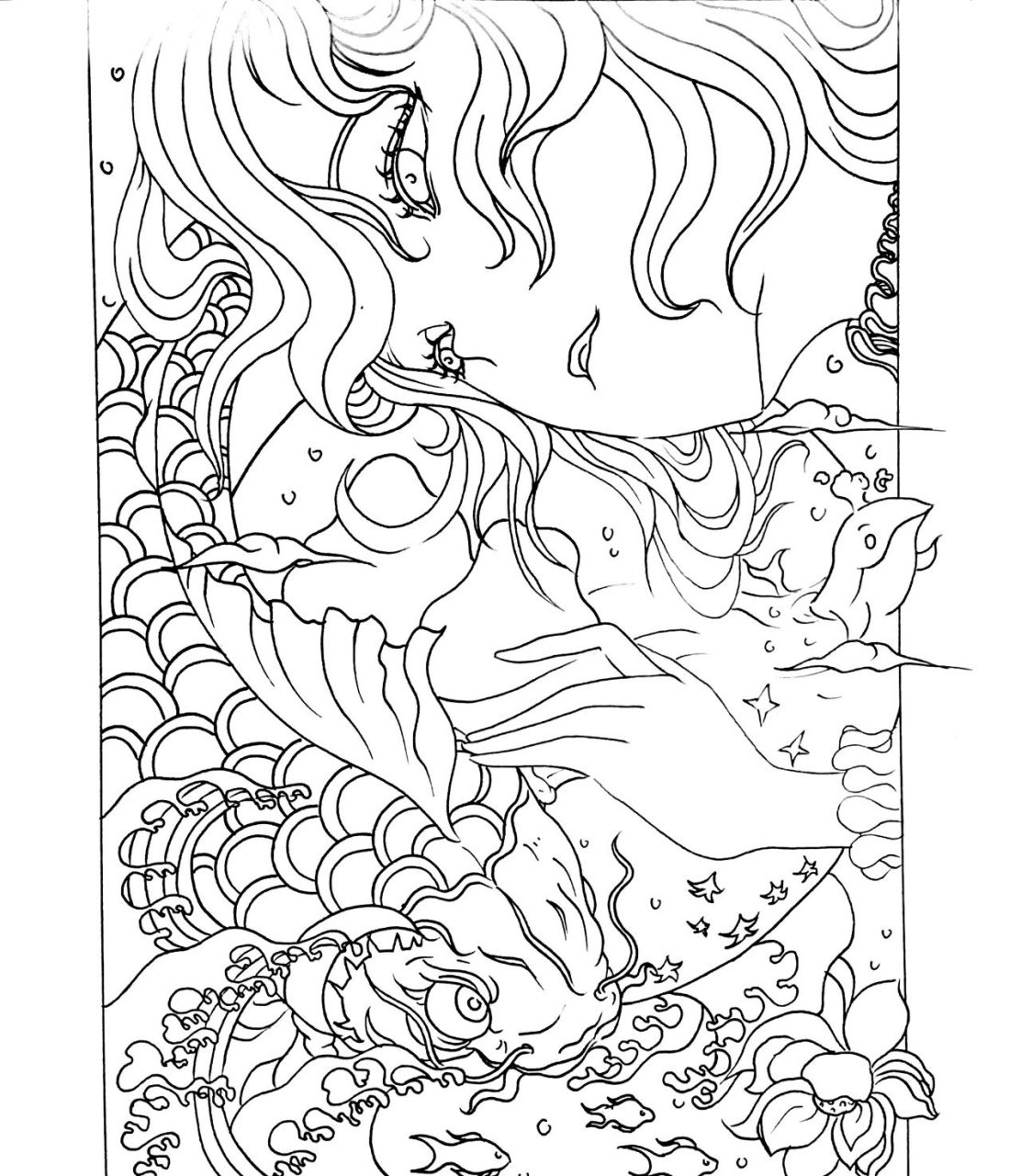 节约用水主题插画「3」