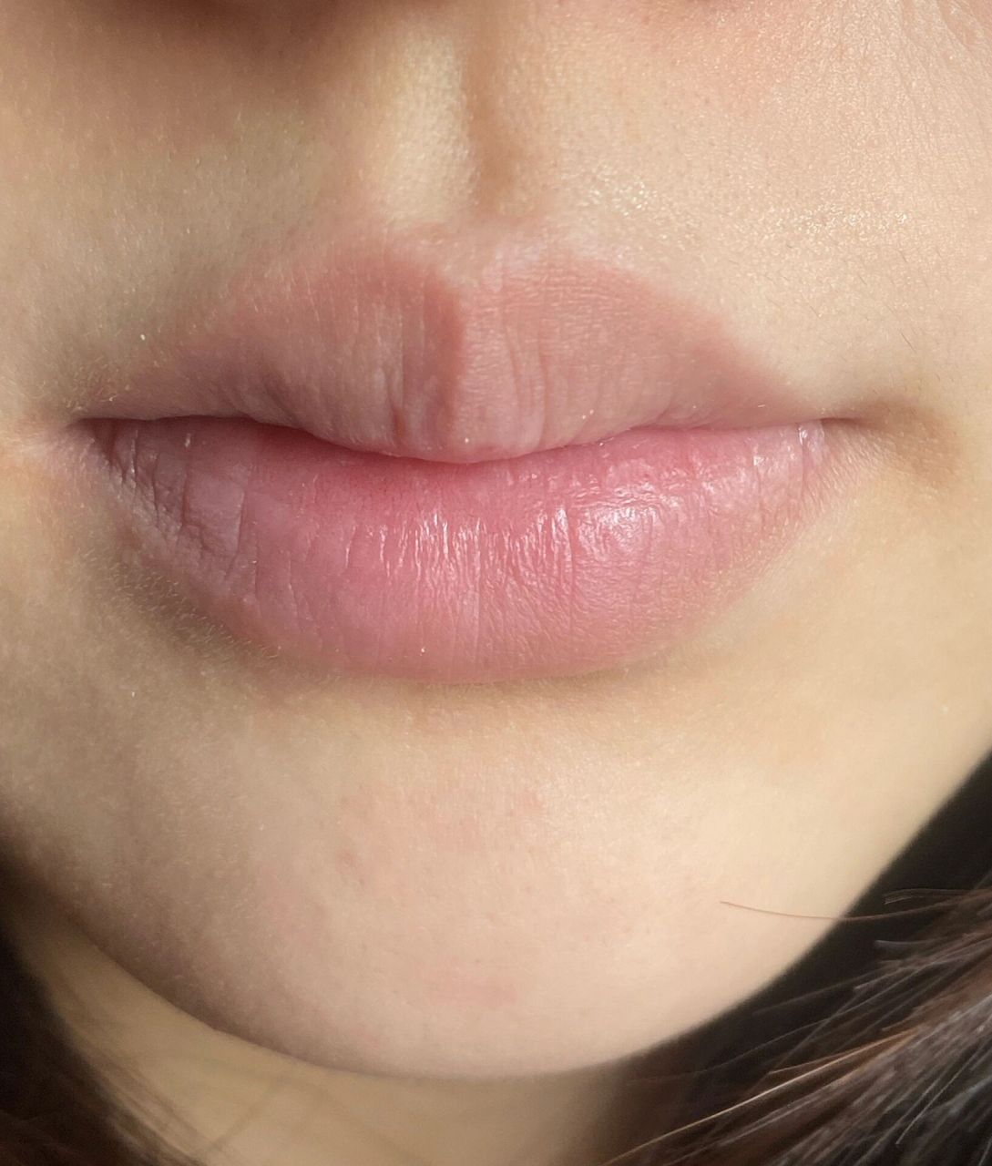 关于深唇浅唇 因为开始做口红试色啦 所以原唇色放在