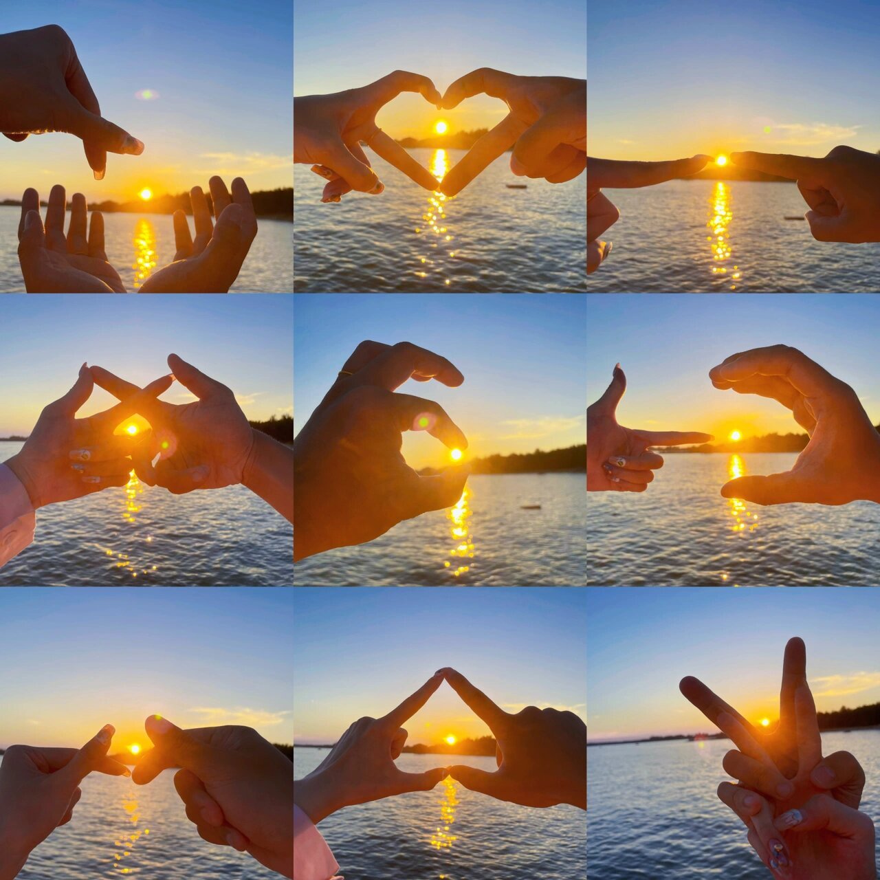 海边情侣手势照91不露脸暴击力却很强 02海边拍照小技巧 02选择