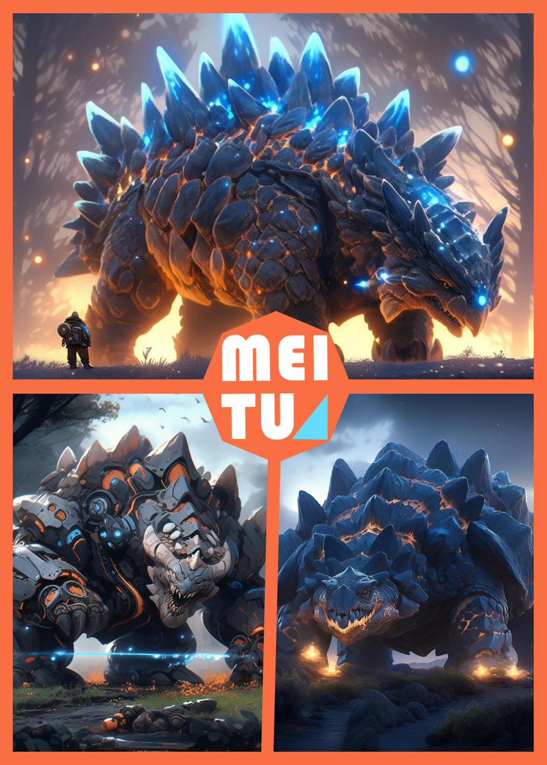 它的机械武装让人眼前一亮,仿佛是来自未来的战士