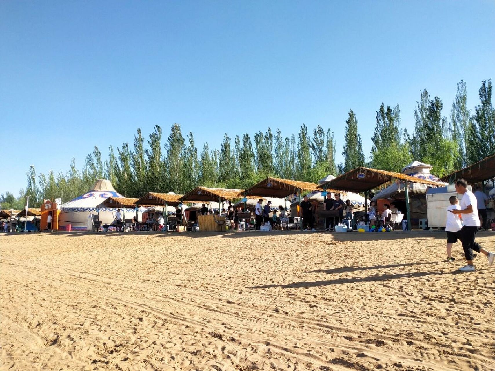 东胜周边游‖乐水湾烧烤基地 解锁新地点 快艇游船山地车游乐场