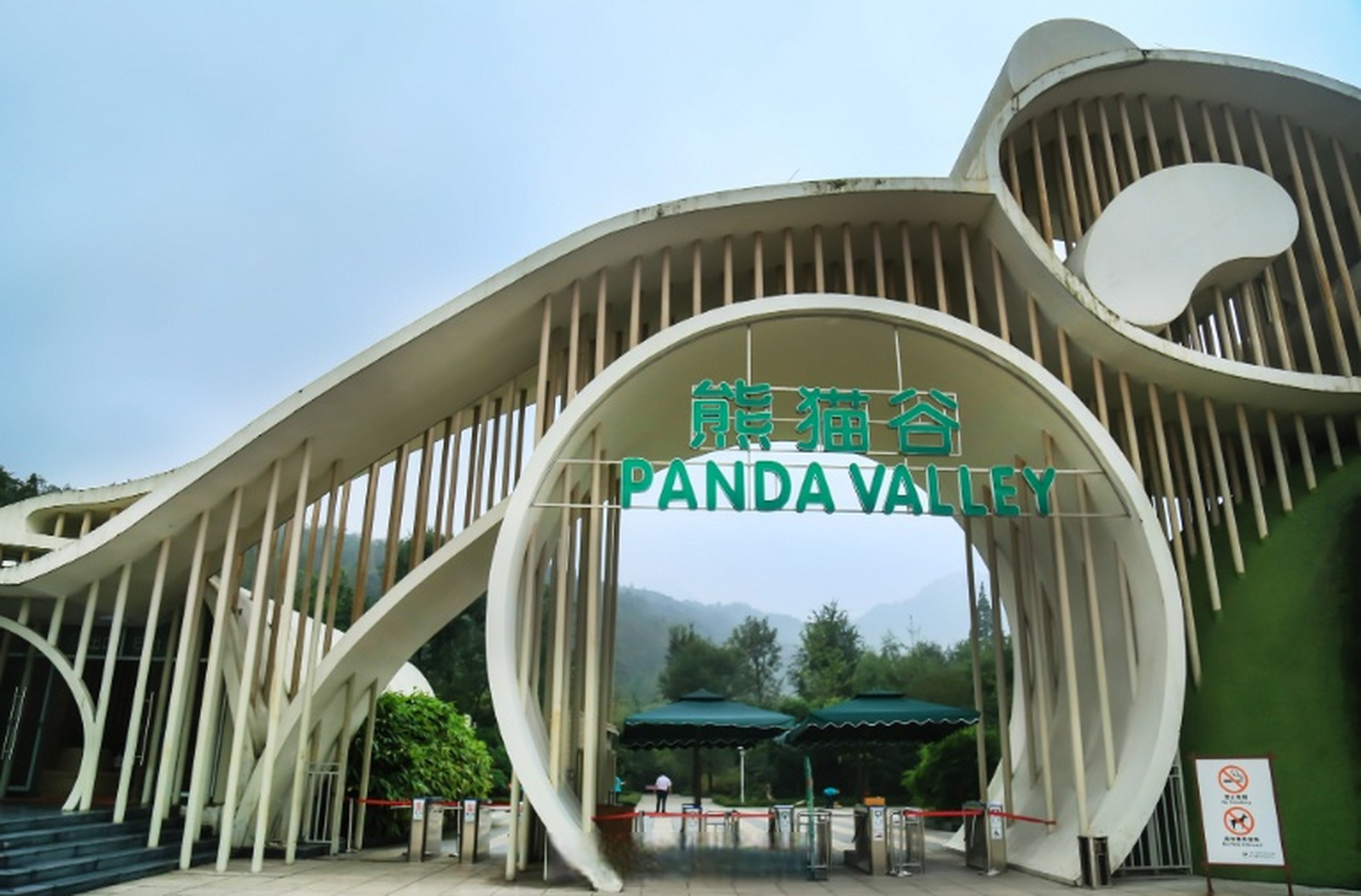 【都江堰熊猫谷今天线上门票已约满】成都大熊猫繁育研究基地都江堰野
