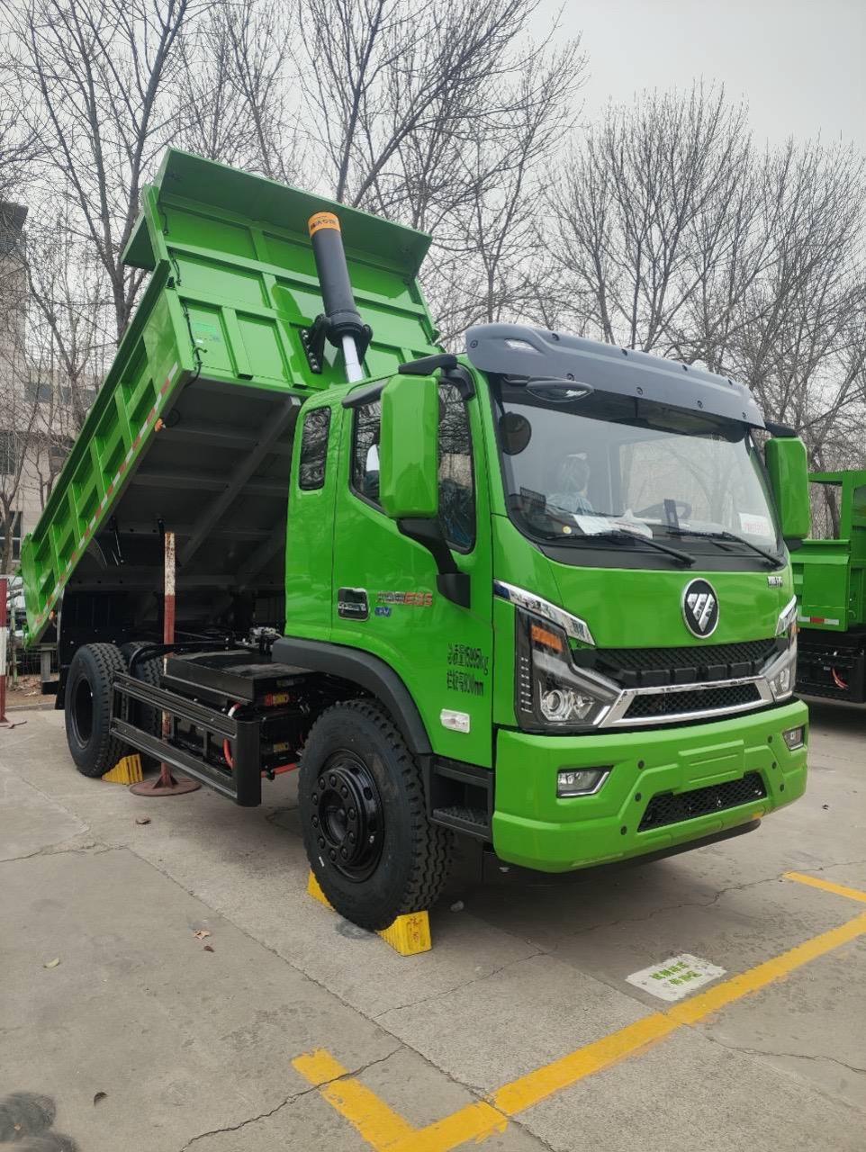 福田新能源自卸车:大金刚es5-140kwh高性价比产品载重12t,综合续航180