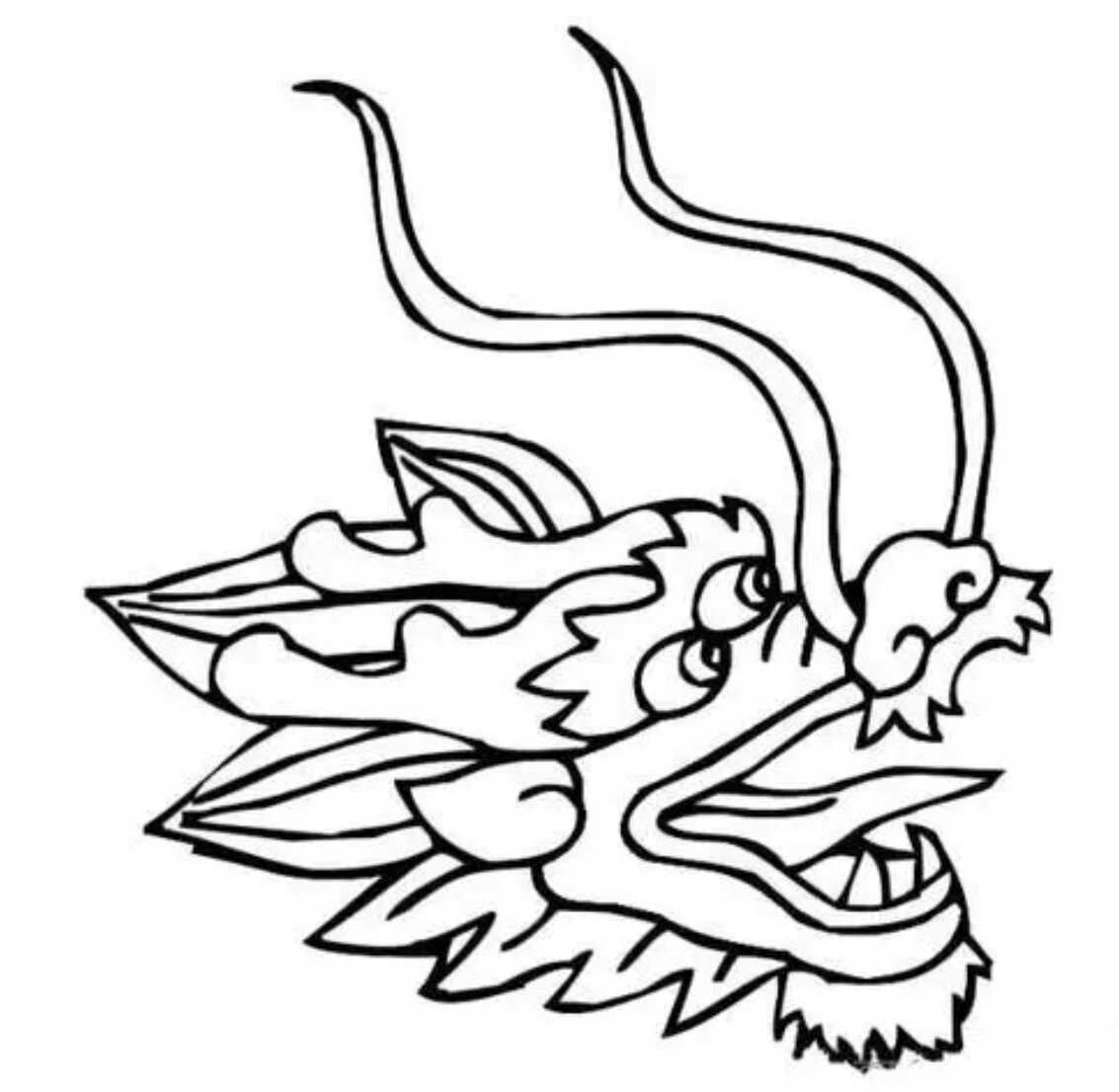 龙头涂色素材9315打印