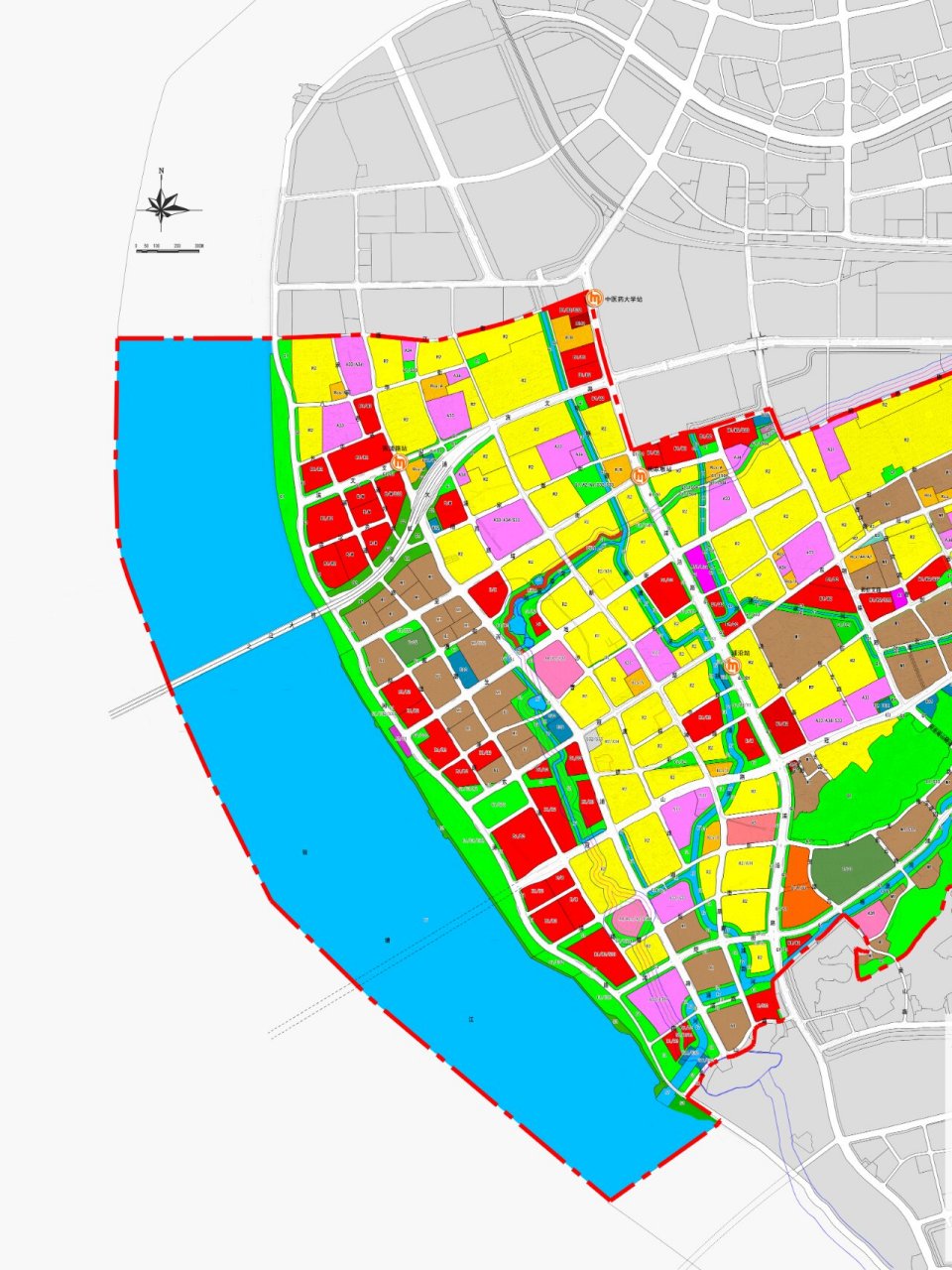 杭州市滨江区浦沿单元详细规划(草案) 附图 —— 公示日期:2023-08-29