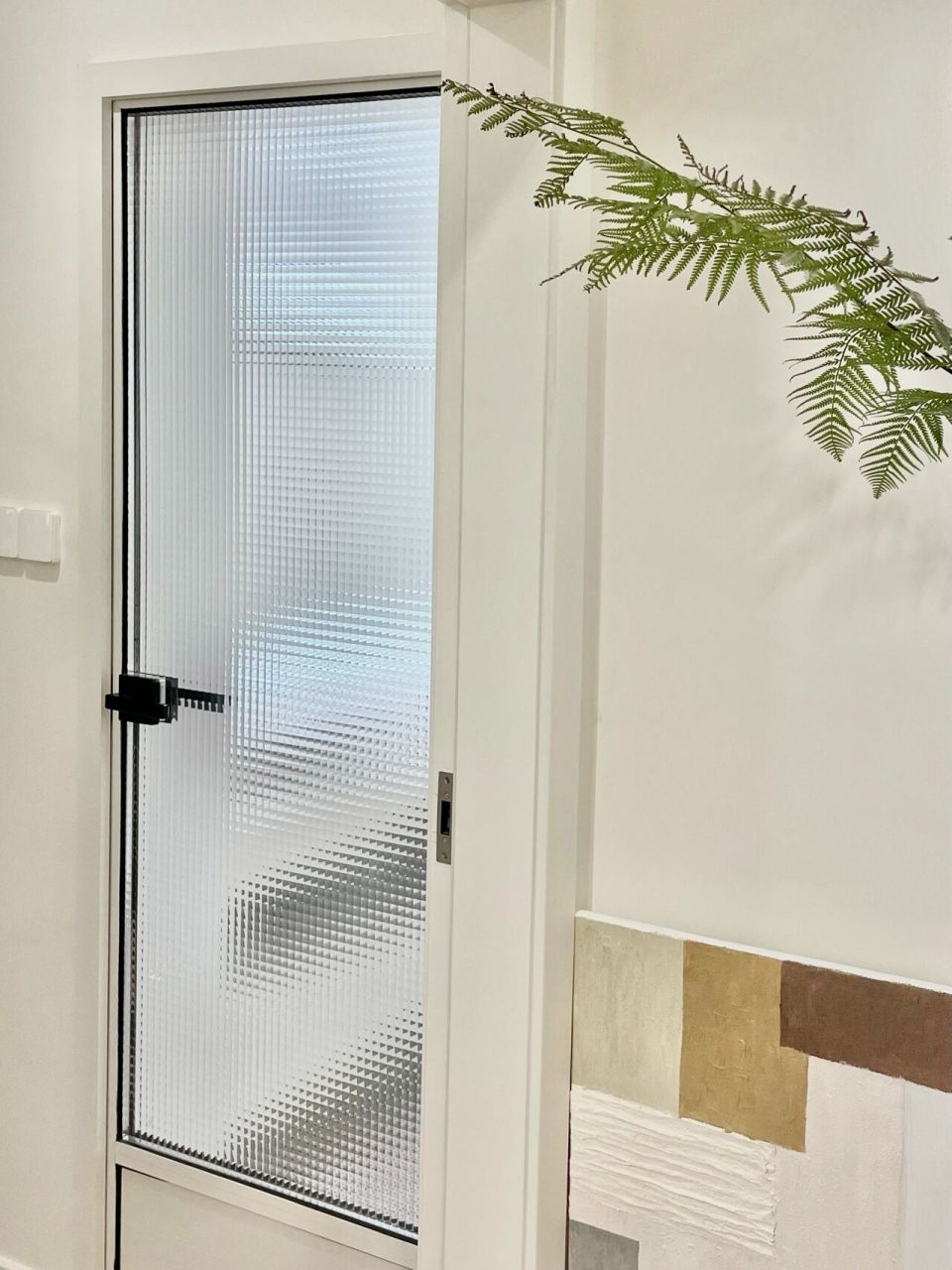 绝美啊6015终于找到神仙极简厕所门了 家家户户都安长虹玻璃了