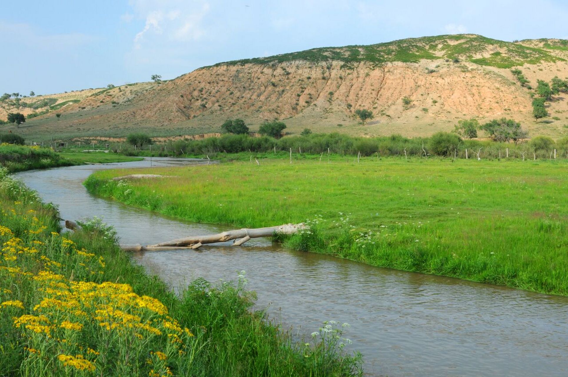 7515塞外江南原来离北京这么近 锡林郭勒盟的浑善达克沙地是国内