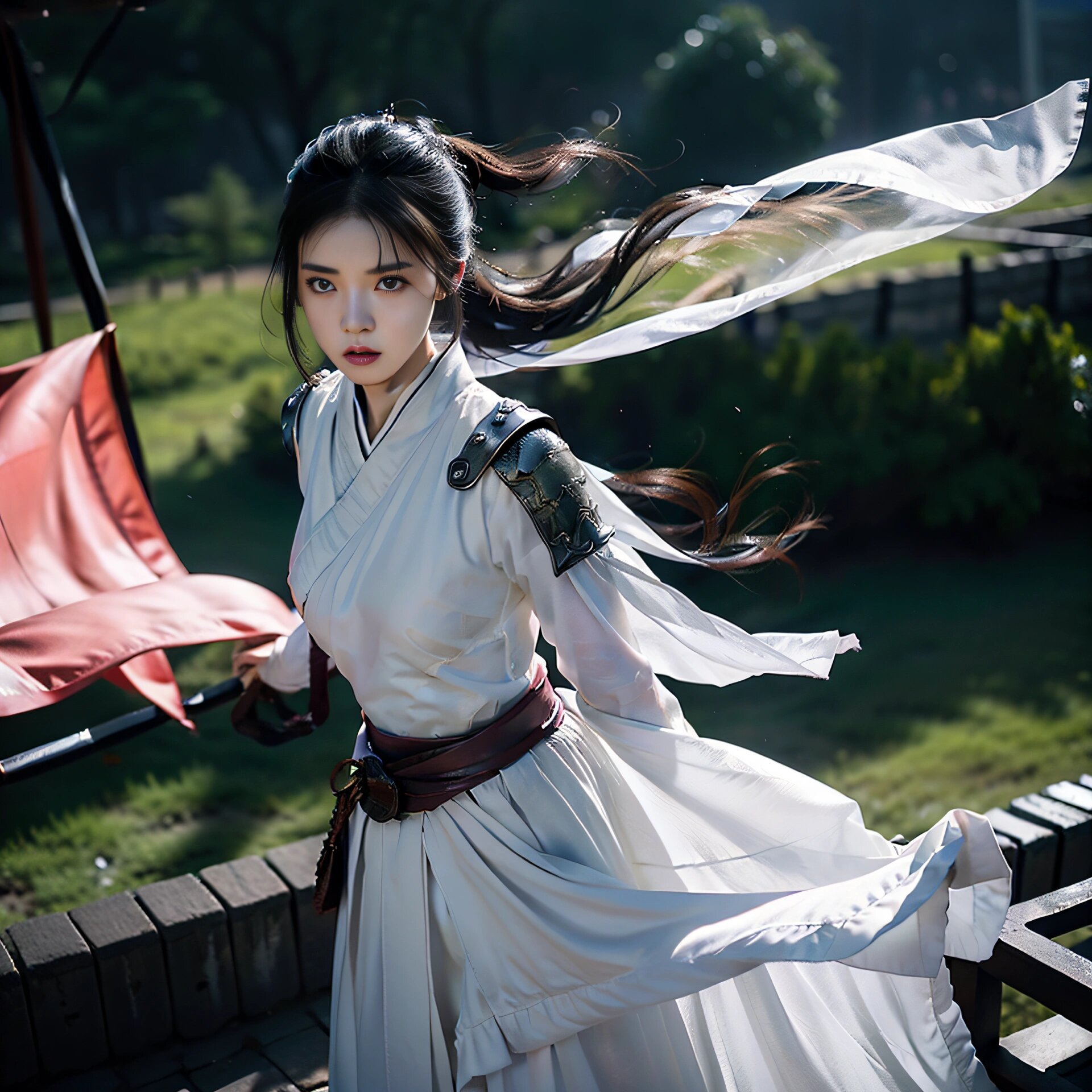 ai绘画:古风女侠