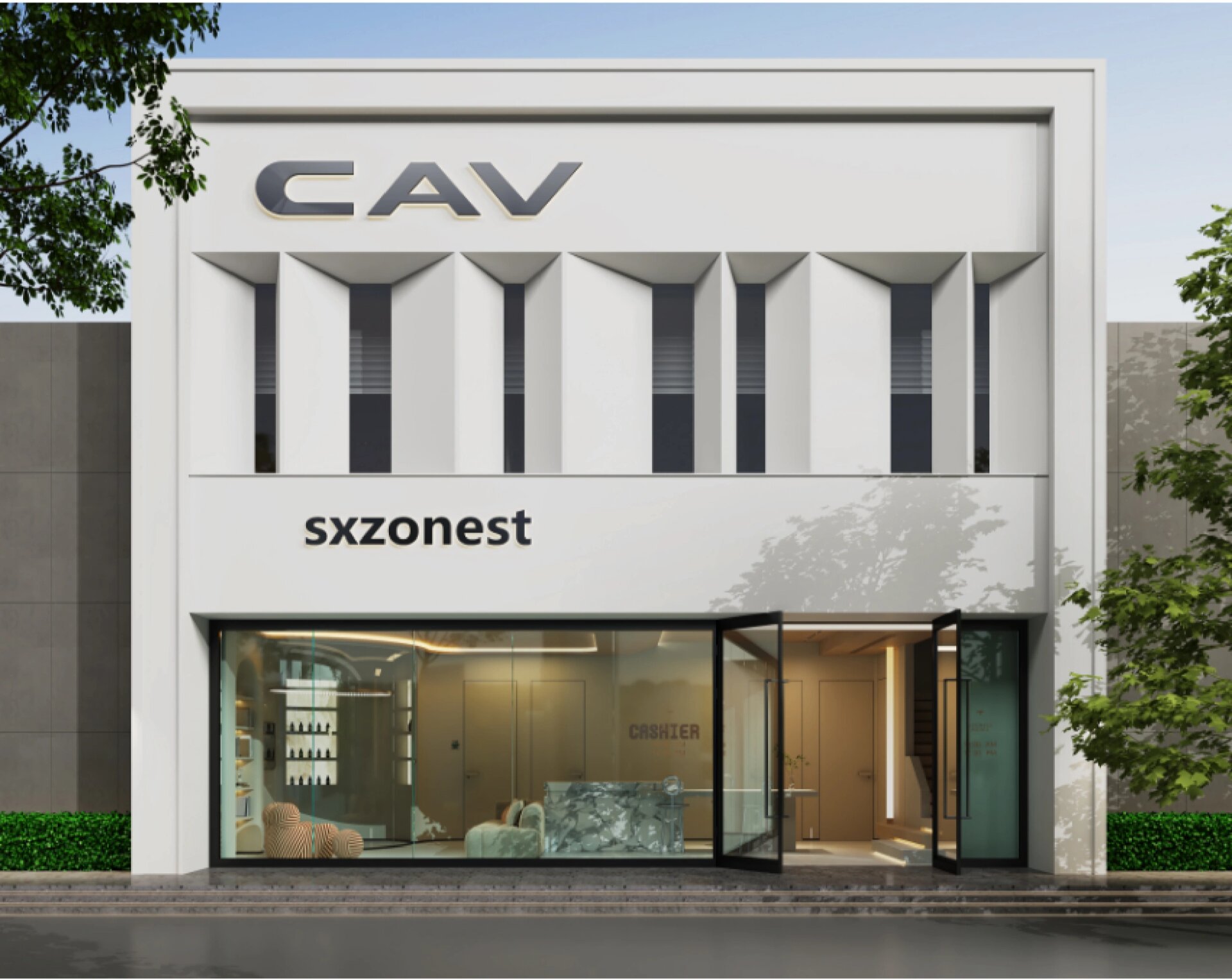 分享8款高颜值门头设计 哪一款能够吸引你的目光