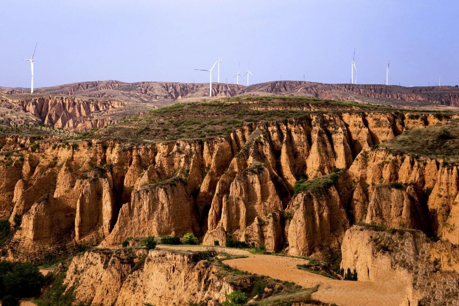 黄土峁黄土塬黄土梁图片