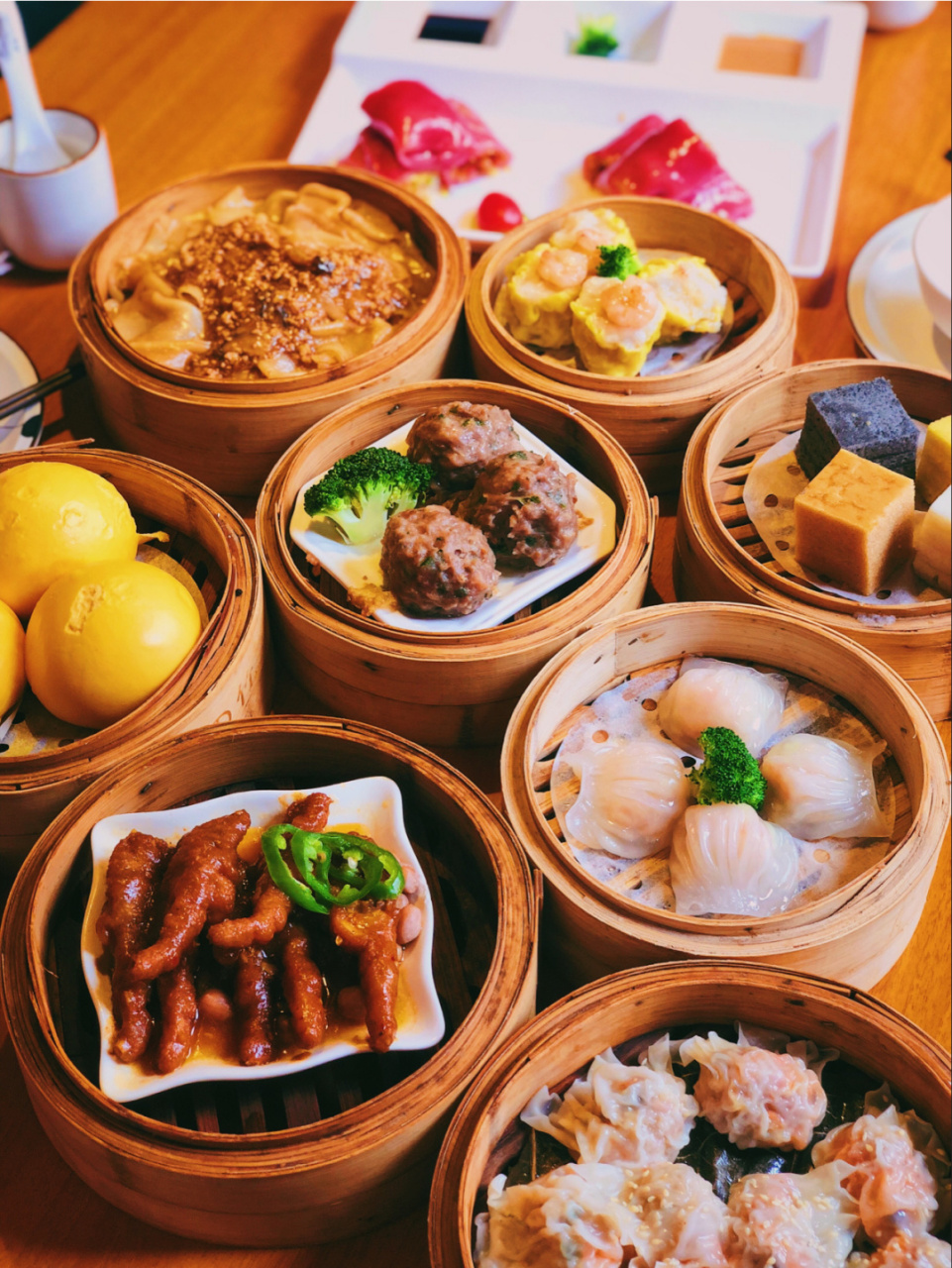 的茶楼6015平靓正三人吃到饱 因为疫情,太久没有喝早茶了6015