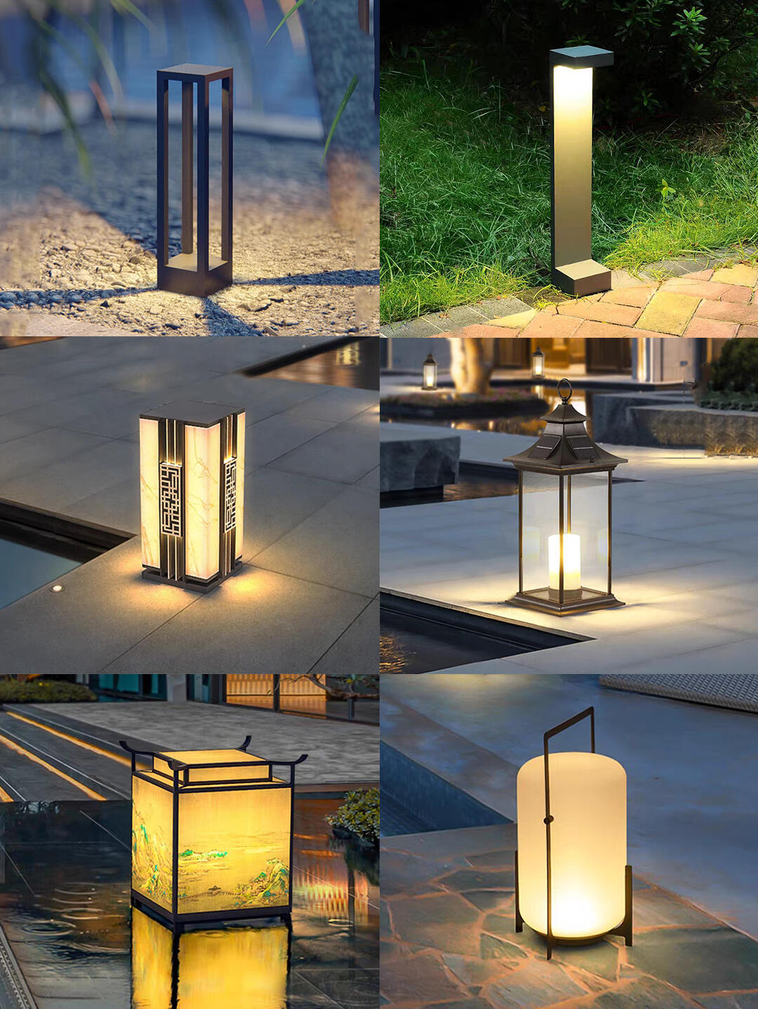 私藏24款高颜值草坪灯!户外氛围感棒