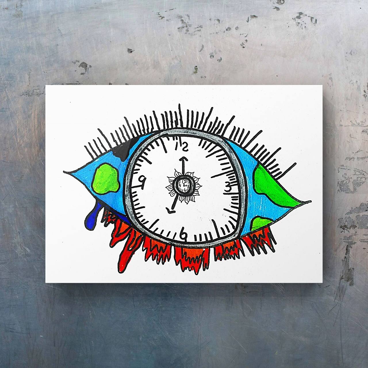 三年级|美术|眼睛的创想