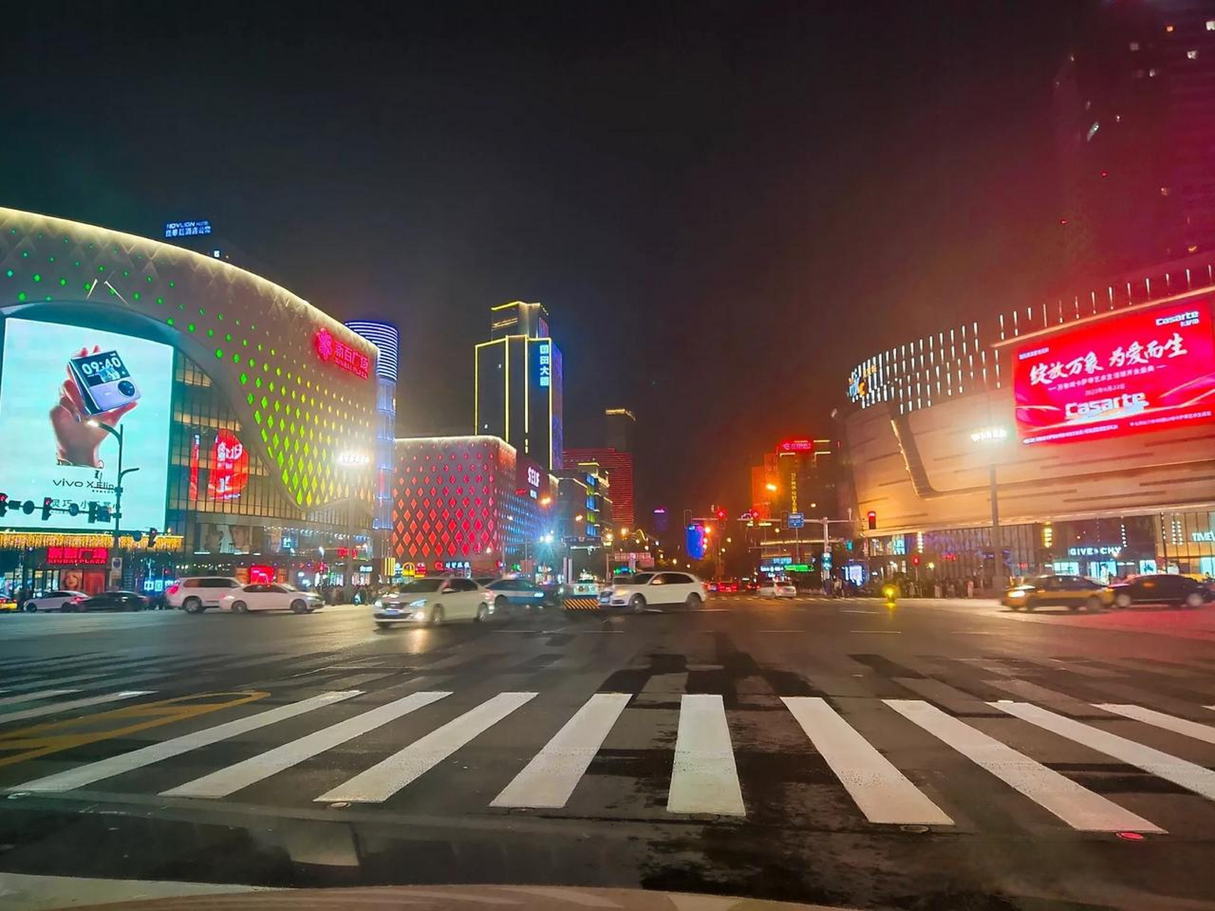 石家庄夜景图片真实图片