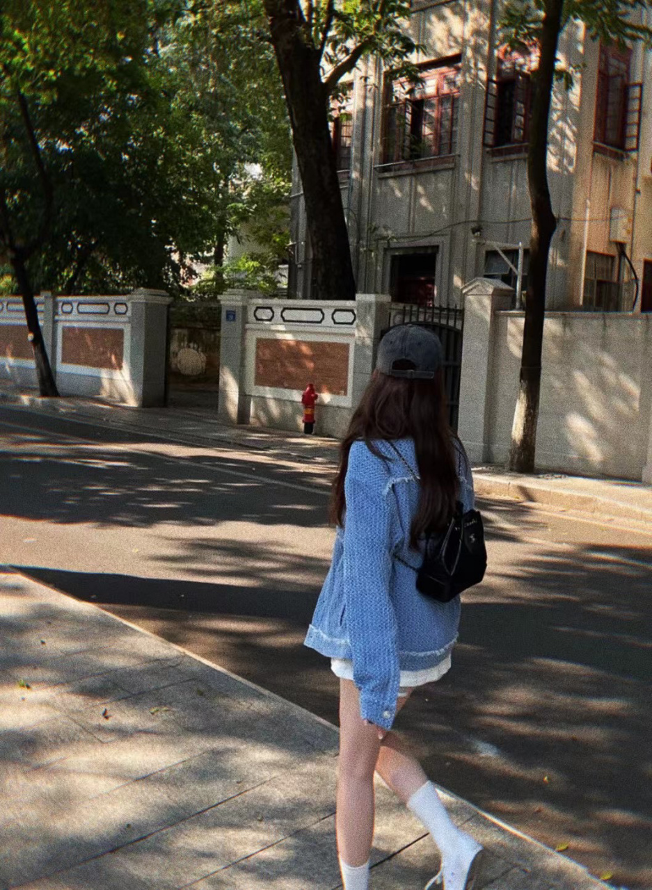 158小个子穿搭|今天是个背影杀女孩97 这一套完全是我的菜 韩版太