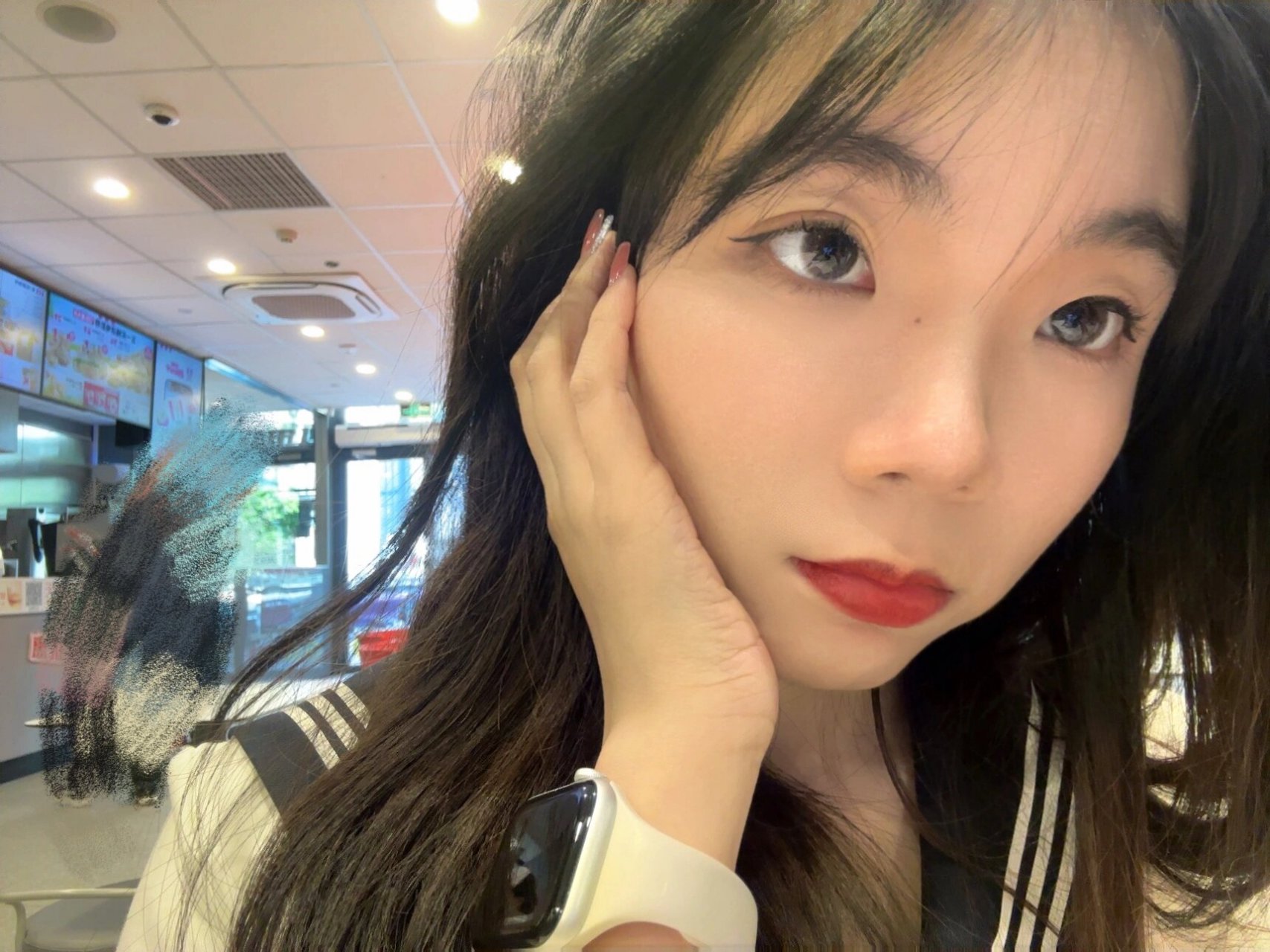 普通女生23岁的照片 jk真减龄啊 #分享照片# #jk