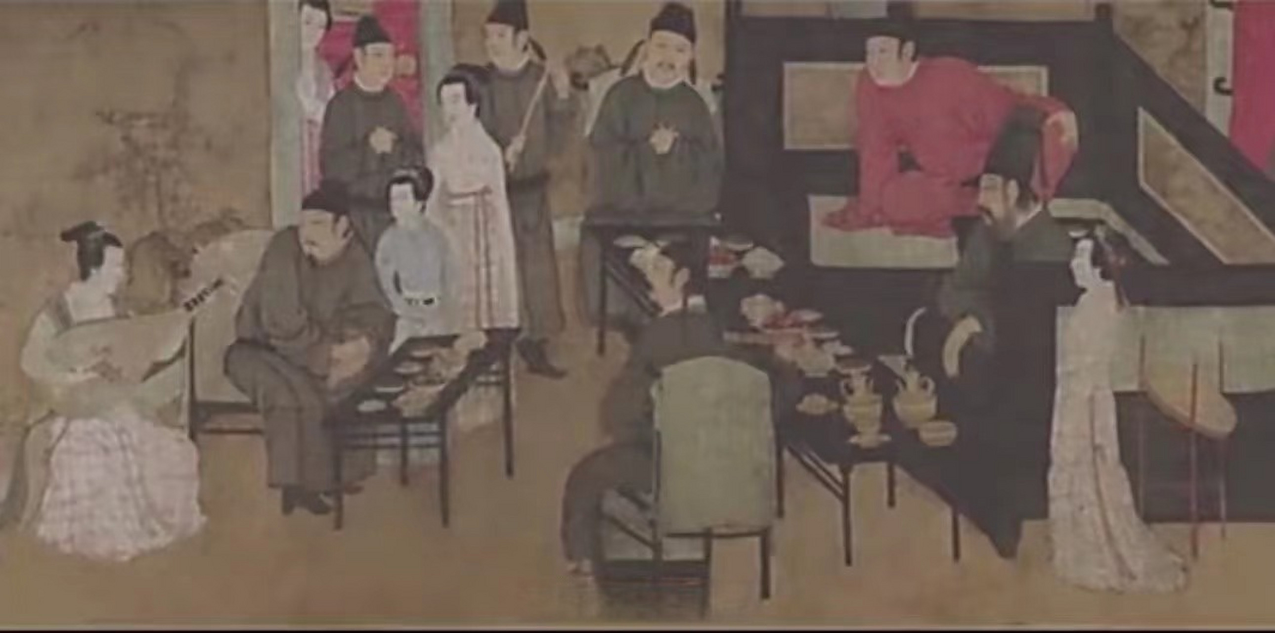 【顾闳中丨五代《韩熙载夜宴图》】#盛世修典##小布带你云看展##宁波