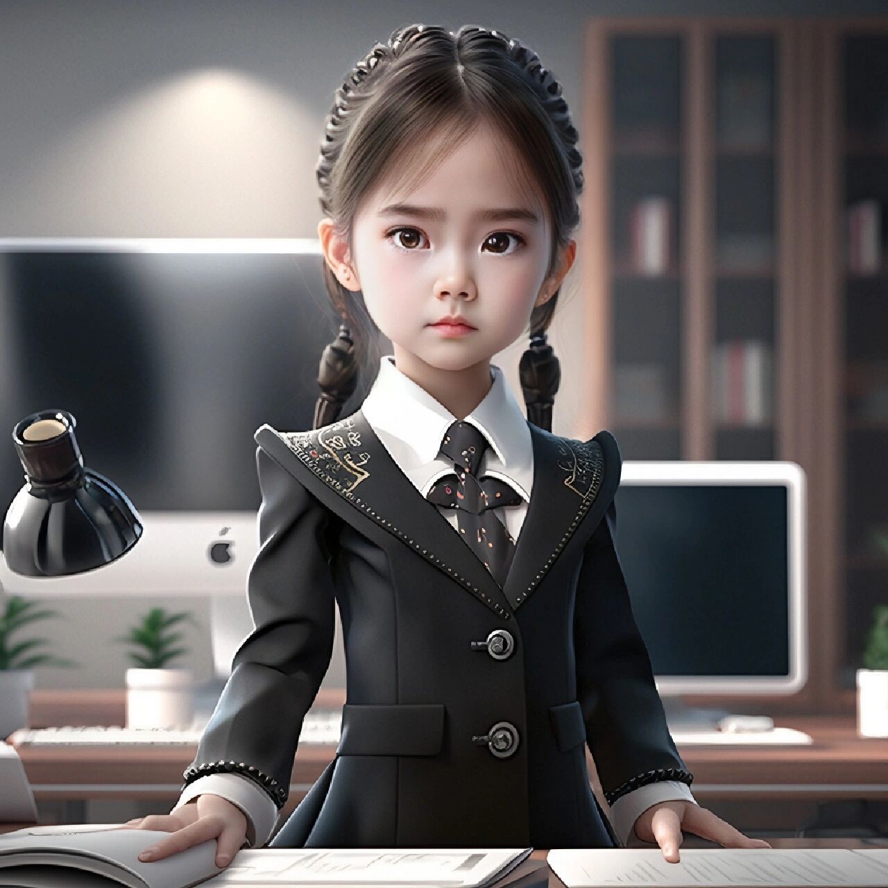 职业头像办公室文员