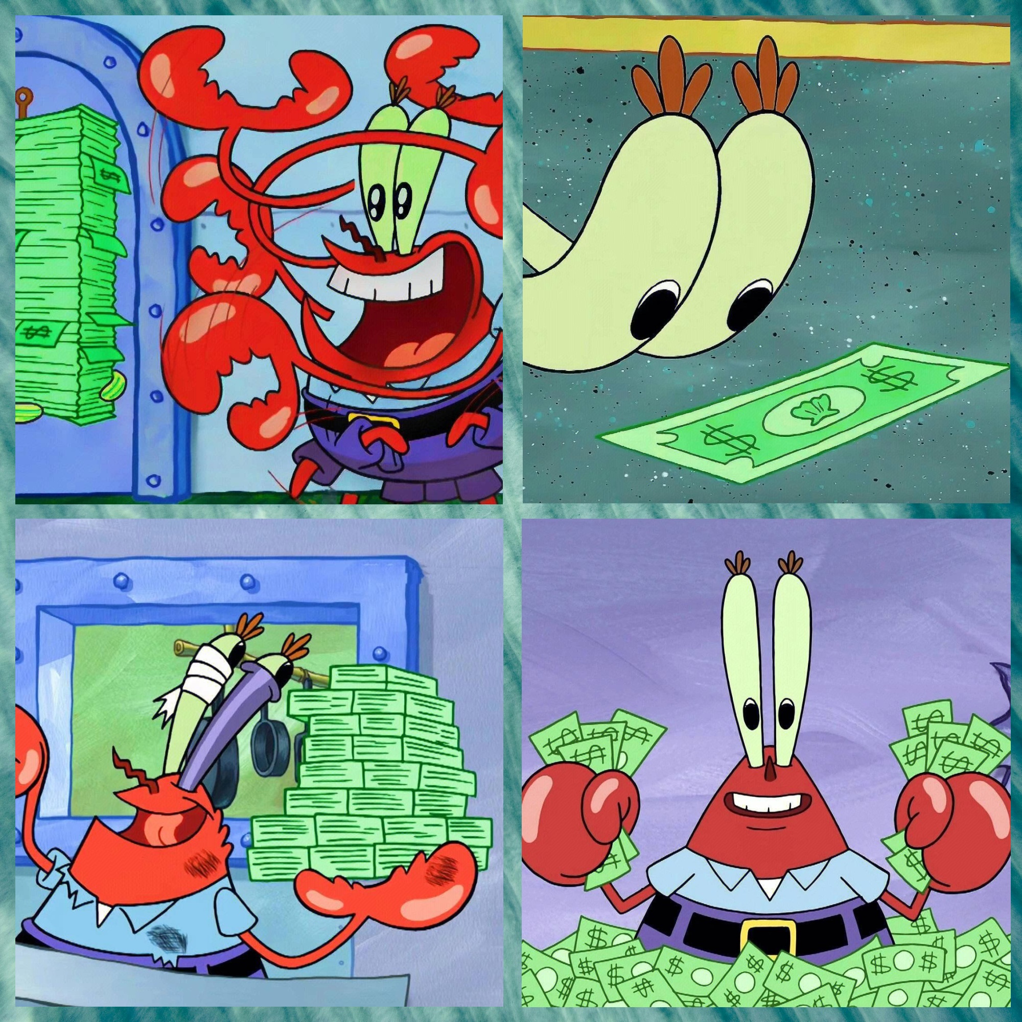 蟹老板财富 满满笑脸头像