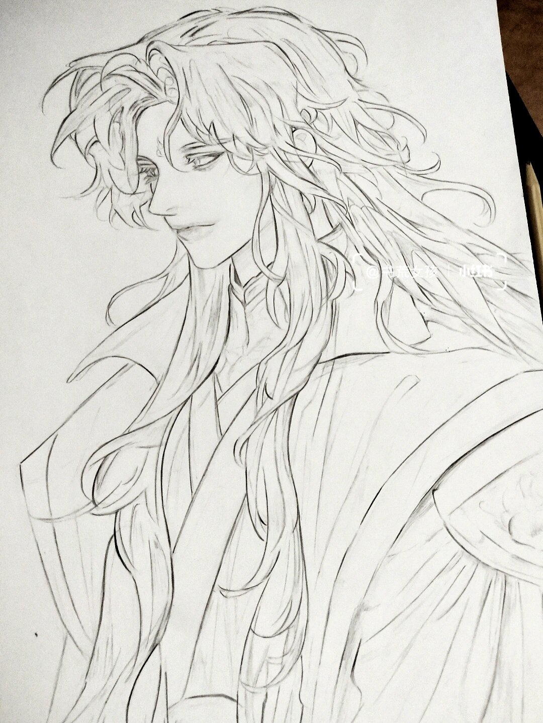 洛冰河 手绘临摹