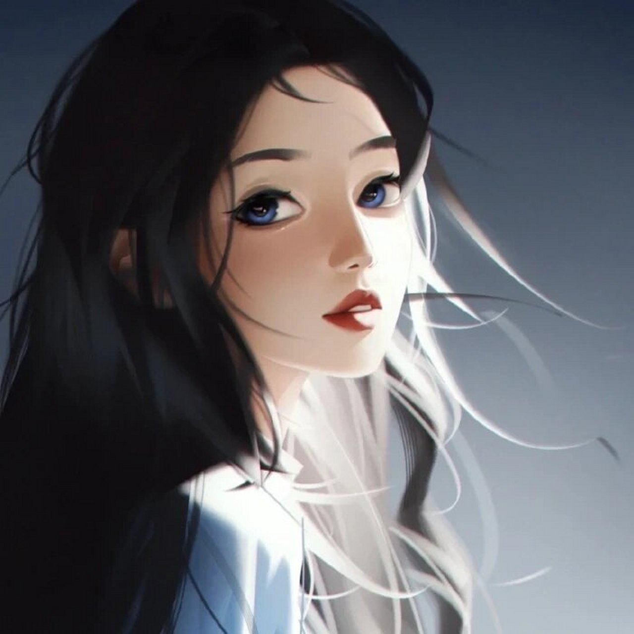 3d女头像,超燃!超飒!