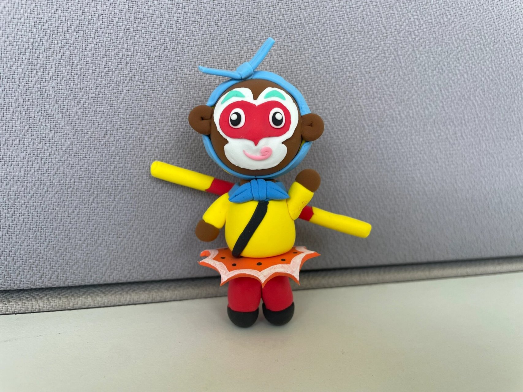 粘土制作孙悟空 大师兄来也,两种悟空