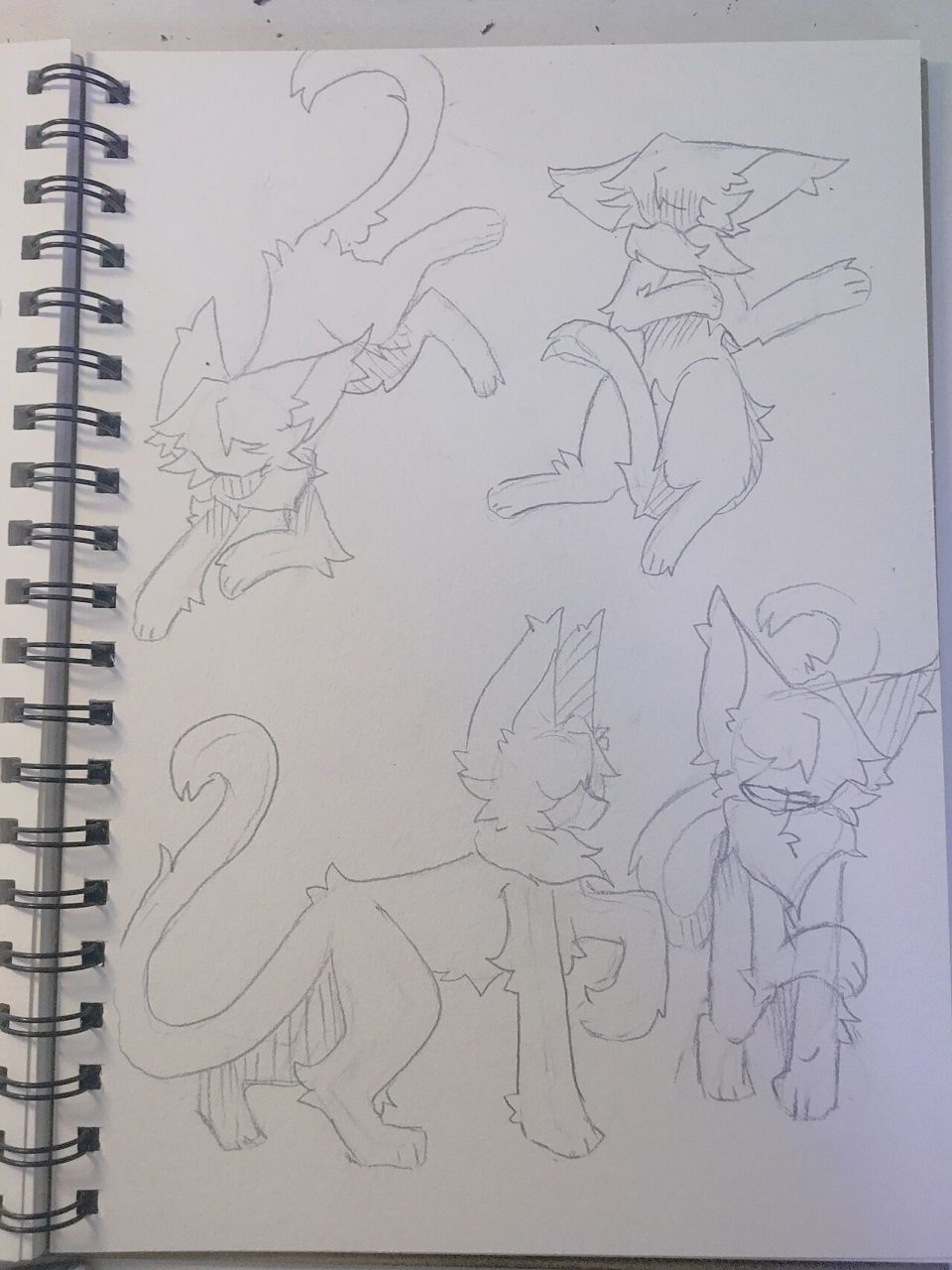 兽设全身动作素材～ 全身的来了!可抱走哦