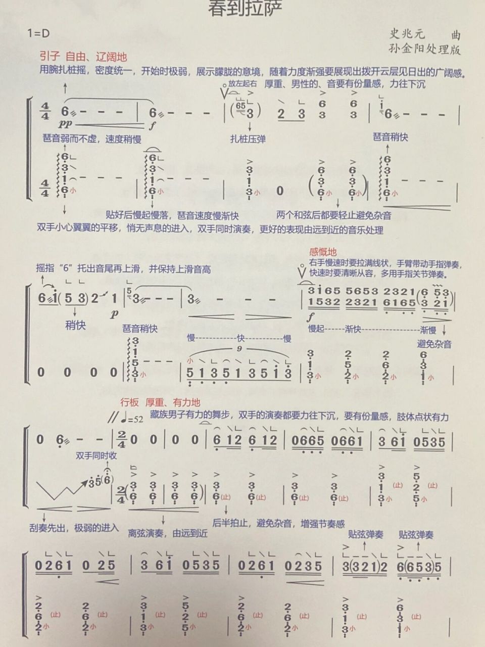 春到拉萨古筝袁莎图片