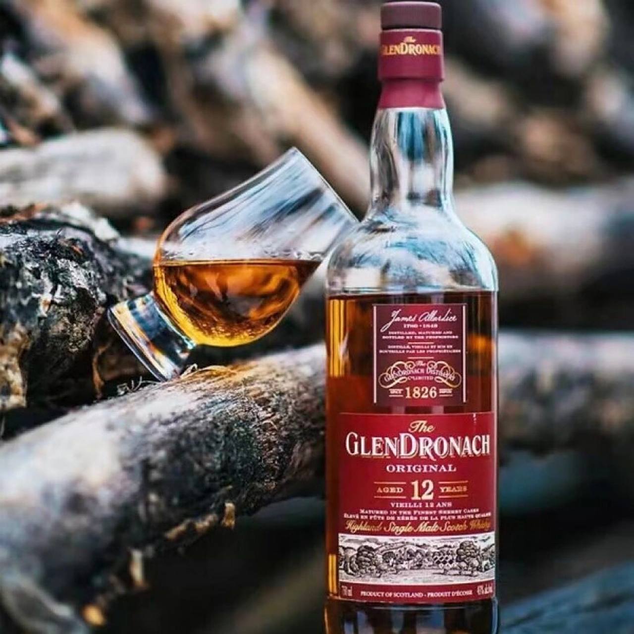 12年 单一麦芽威士忌 glendronach 12 years old single malt whisky