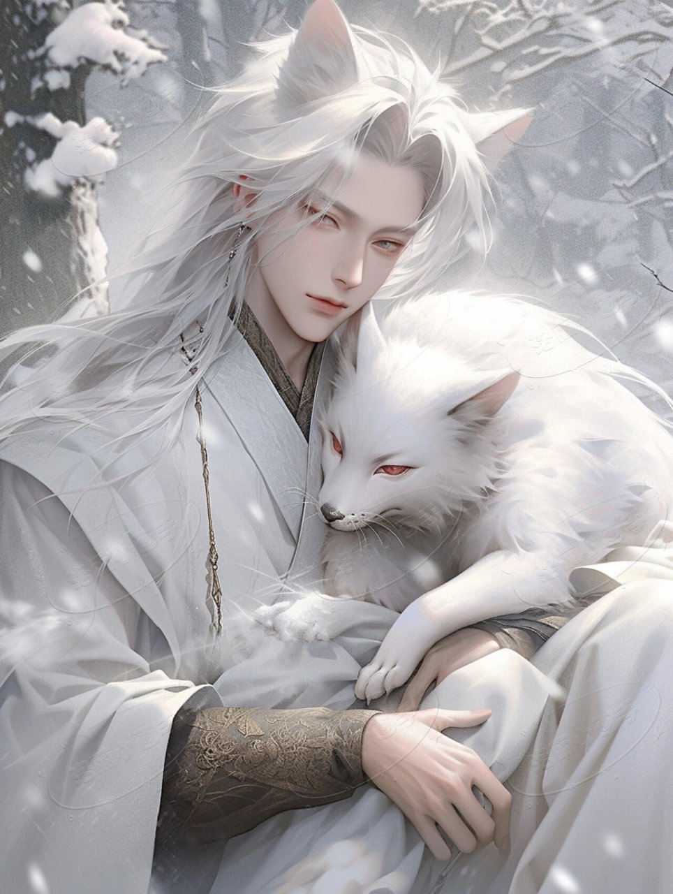 青丘公子·涂山璟|男狐025图 95"我想你回头就能看到我,我不想你