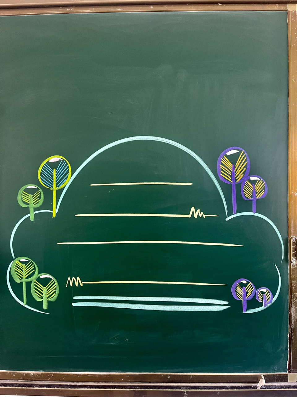 黑板报通用边框图案