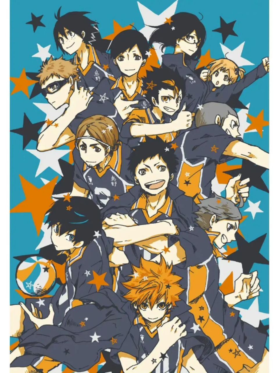 全员 #动漫# #排球少年##排球少年r# : by shun_324