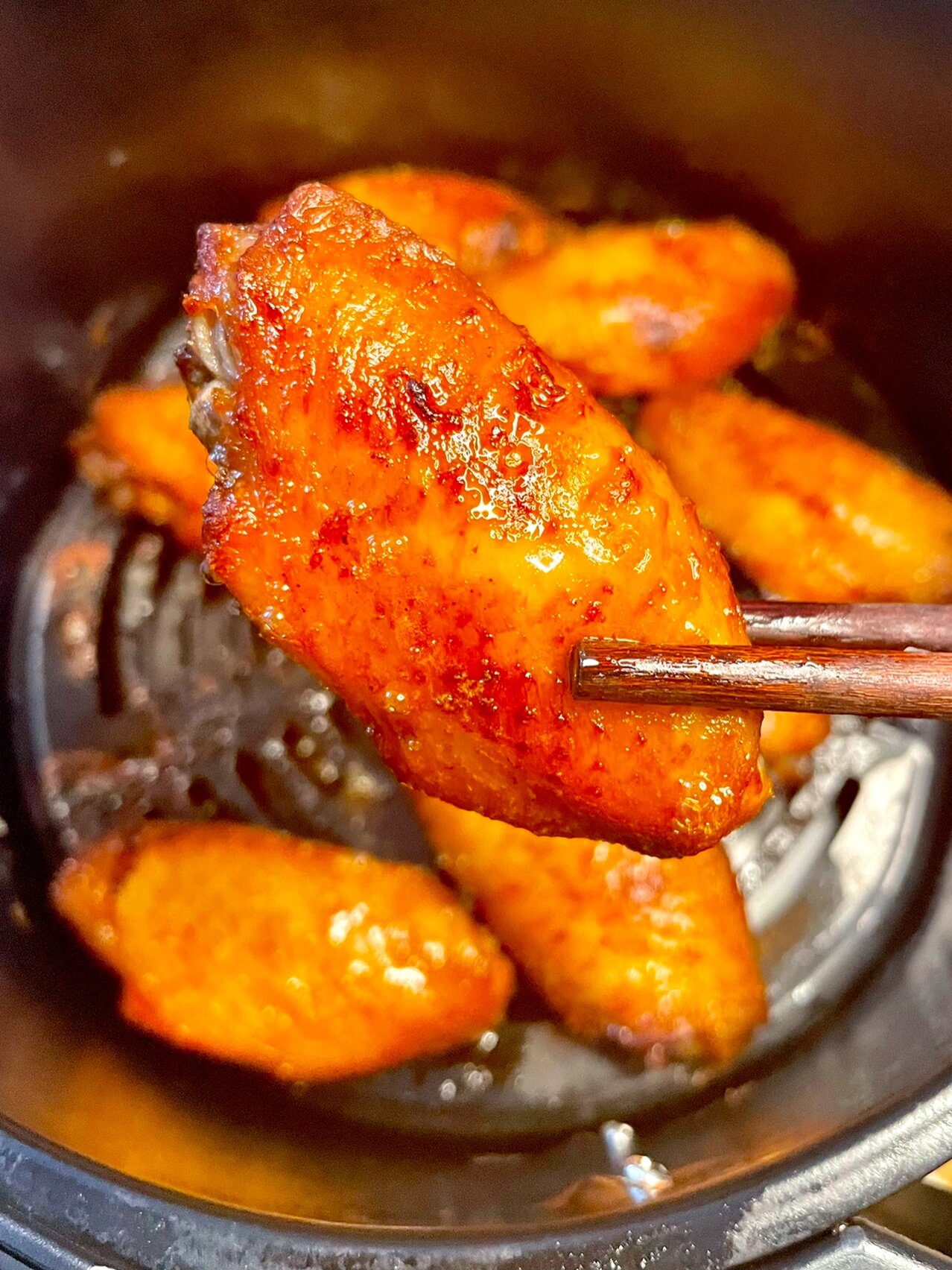 空气炸锅奥尔良烤鸡翅也太香了!