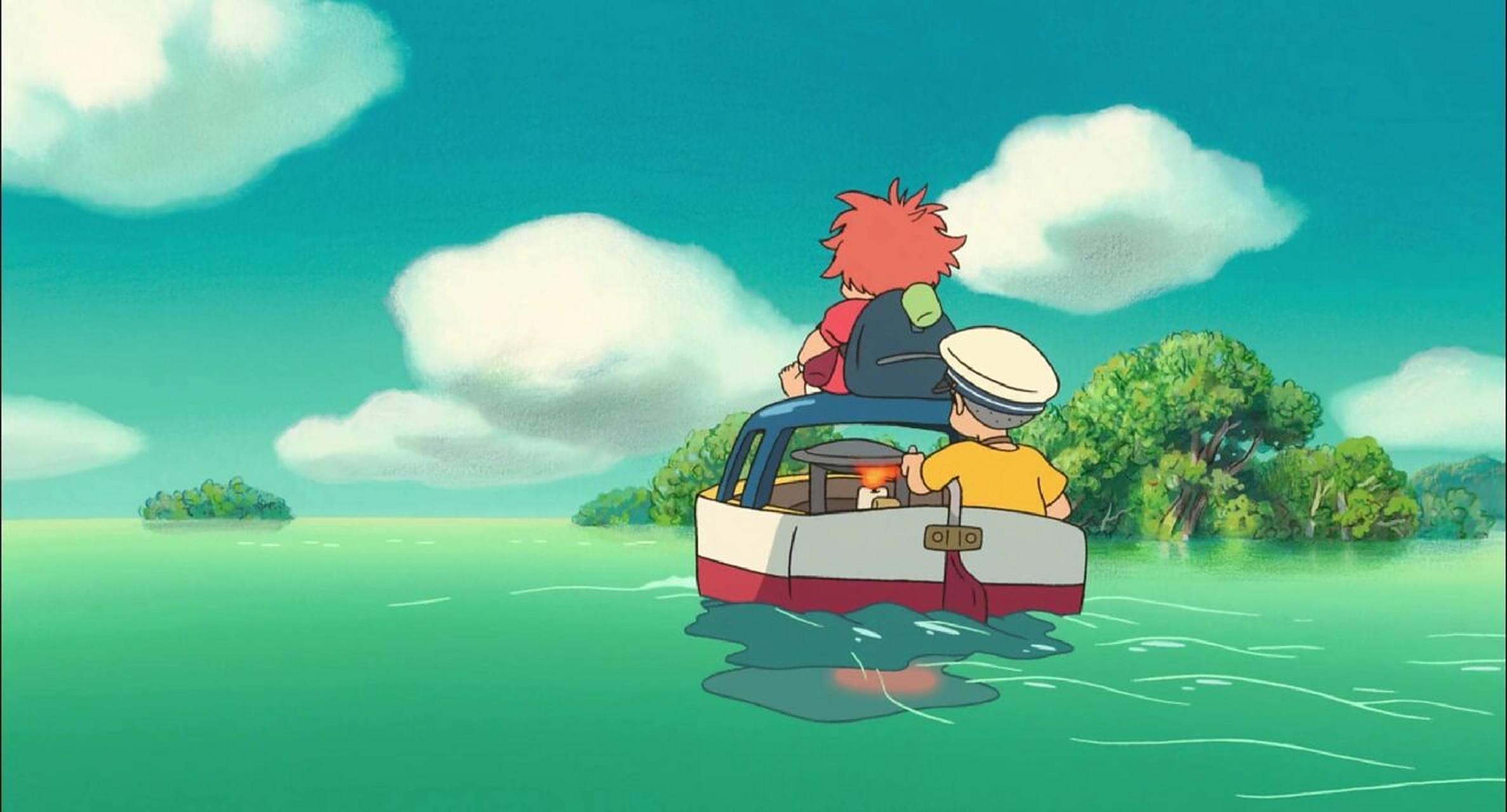 悬崖上的金鱼姬 波妞喜欢宗介 想要原图的北鼻们可以私我哦 撒花