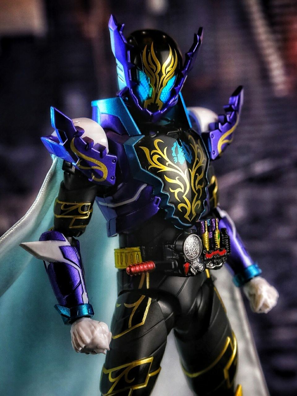 shf 假面骑士prime rogue 鳄霸 将披风换成了可动布 渣拍